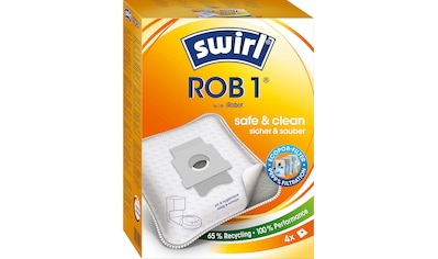 Staubsaugerbeutel »ROB 1®«, (Packung), für iRobot Clean Base Automatische...