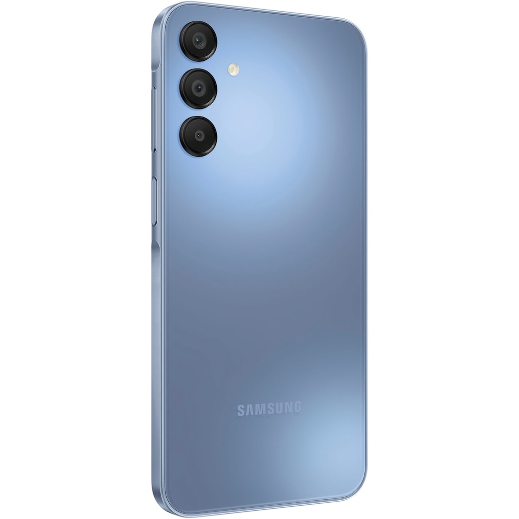 Samsung Smartphone »Galaxy A15 5G 128GB«, Blau, 16,39 cm/6,5 Zoll, 128 GB Speicherplatz, 50 MP Kamera