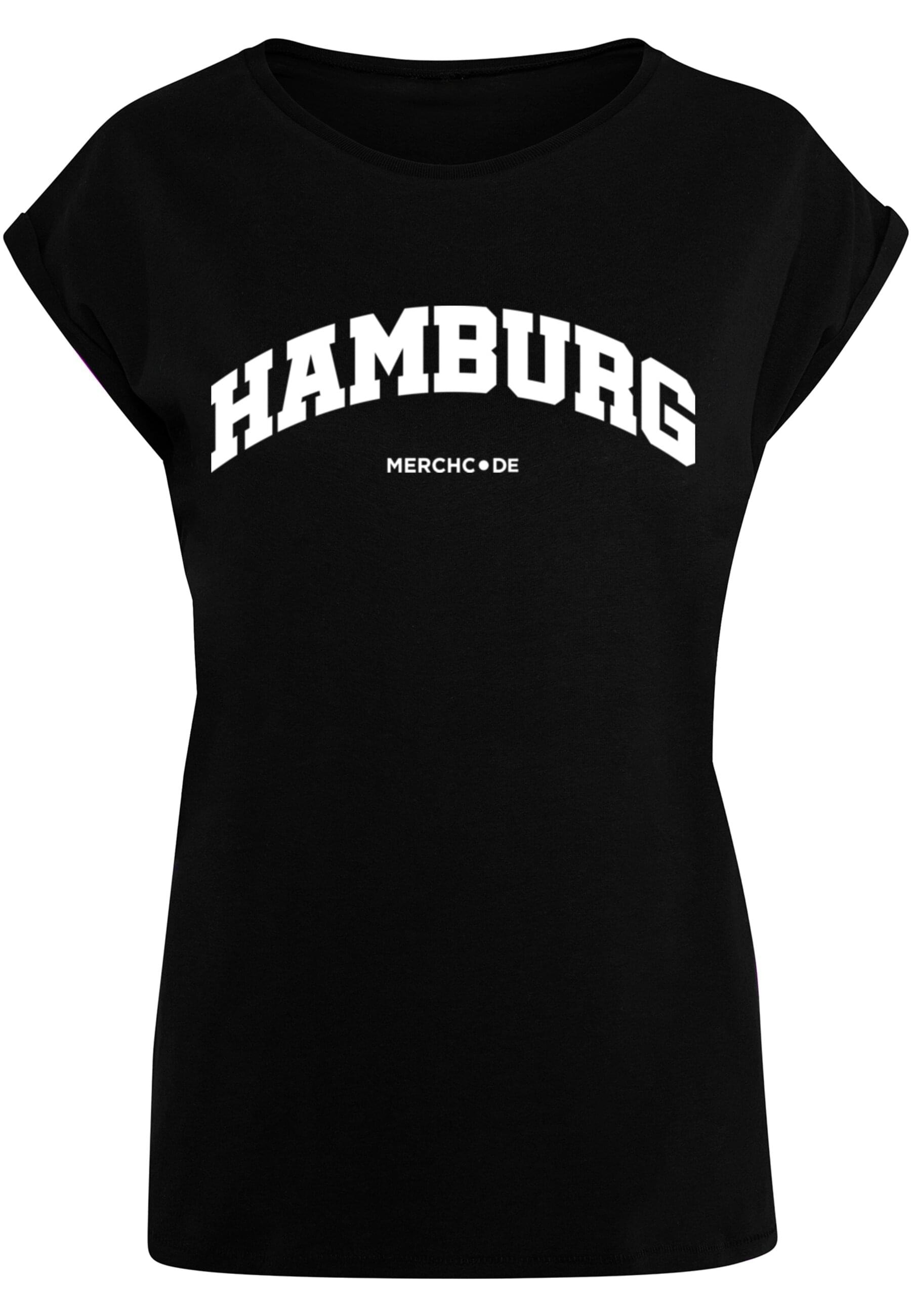 Merchcode T-Shirt "Merchcode Damen Ladies Hamburg Wording - T-Shirt" günstig online kaufen