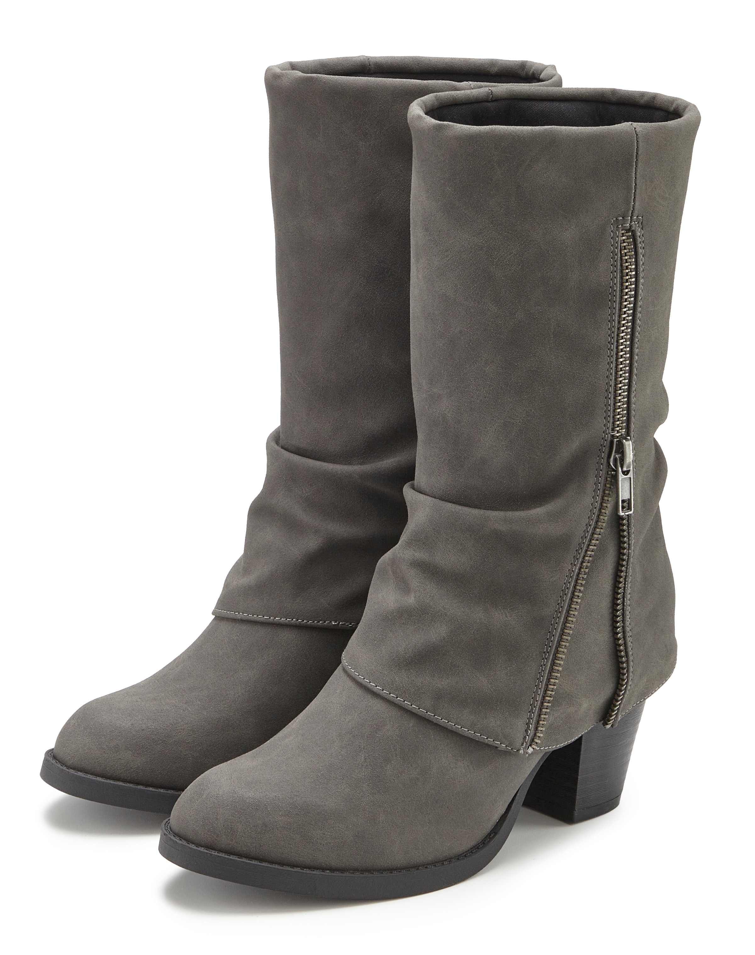 LASCANA Stiefel "Stiefelette, Boots," Stiefel, Blockabsatz günstig online kaufen