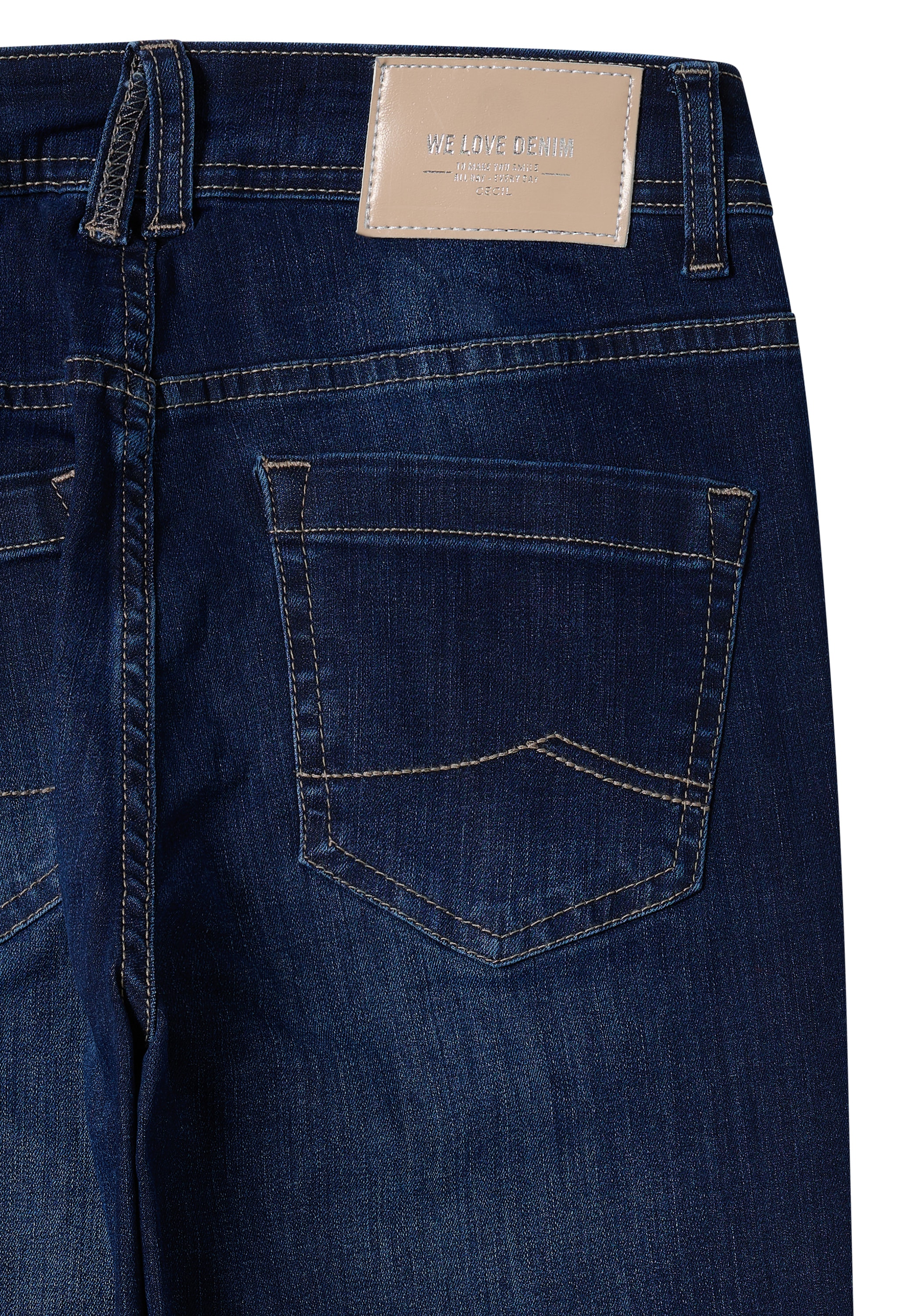 Cecil Slim-fit-Jeans High Waist