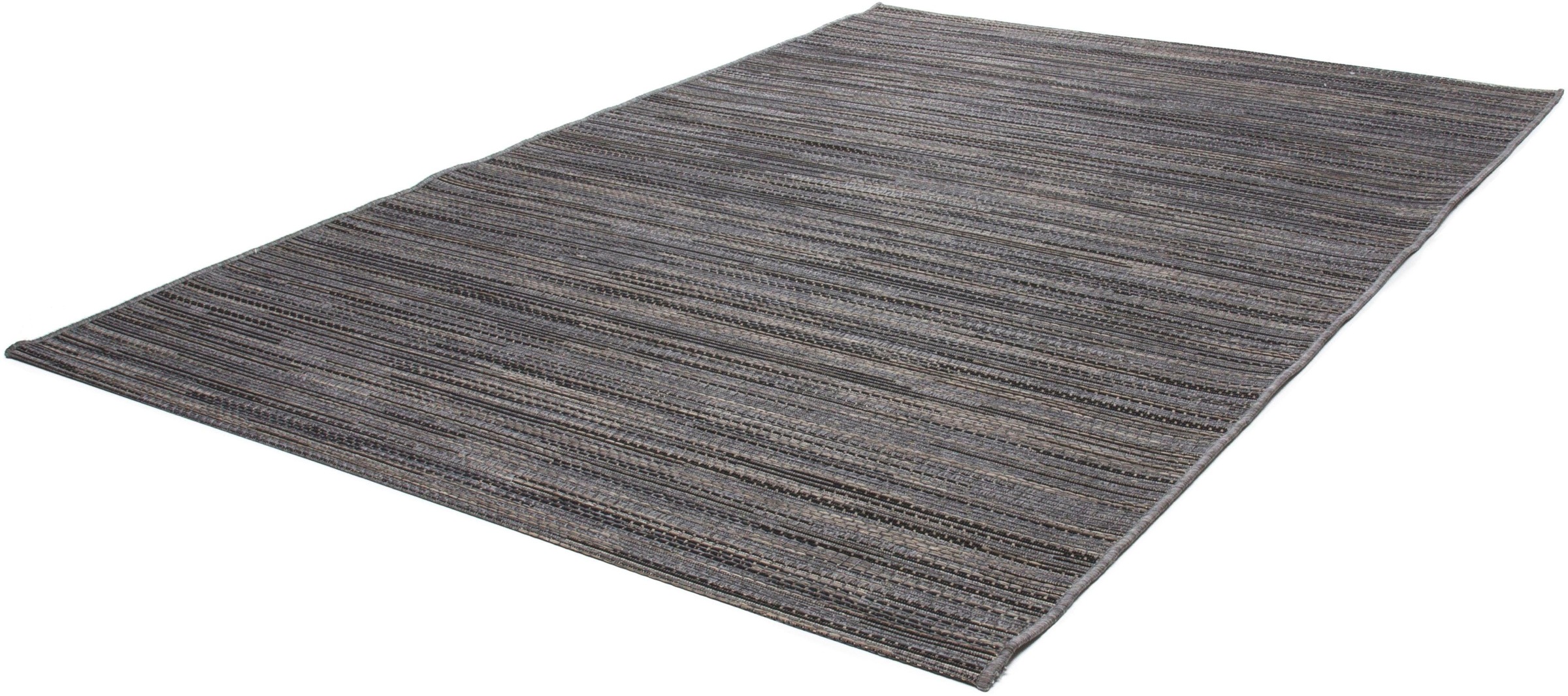 Teppich MY HOME "Sokol" Gr. 31, grau, B:80cm H:7mm L:230cm, Kunstfaser, Teppiche, Teppich, Indoor und Outdoor geeignet, Wohnzimmer 3