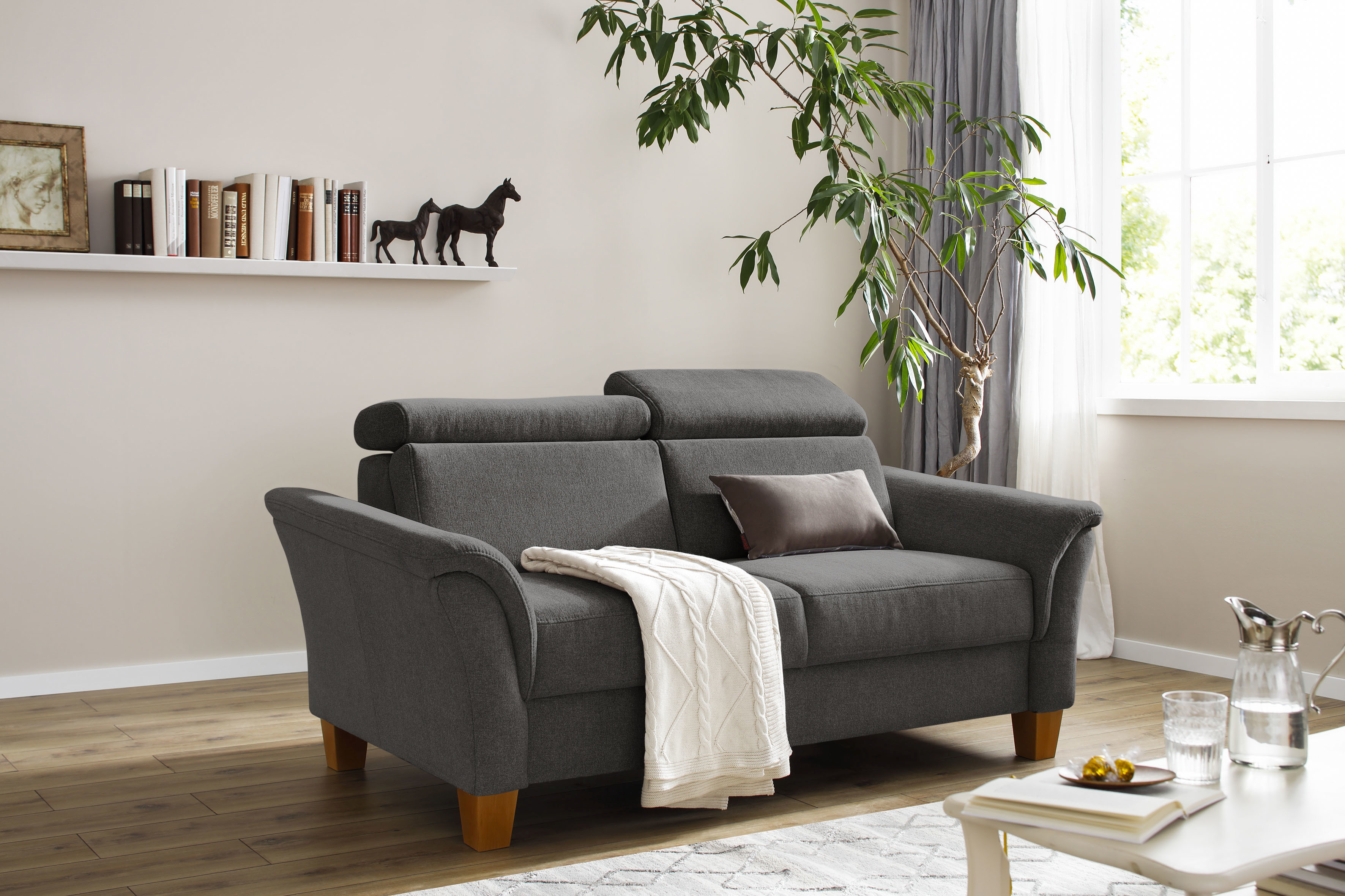 OTTO home 2,5-Sitzer "Conville" inkl. Kopfteilverstellung