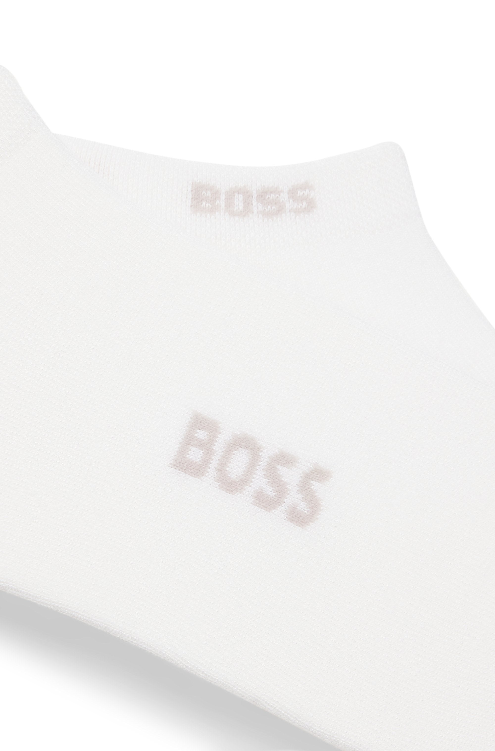 BOSS Socken »2P AS Logo Bamboo« Packung, 2 Paar tlg. mit doppelten Logoschriftzug
