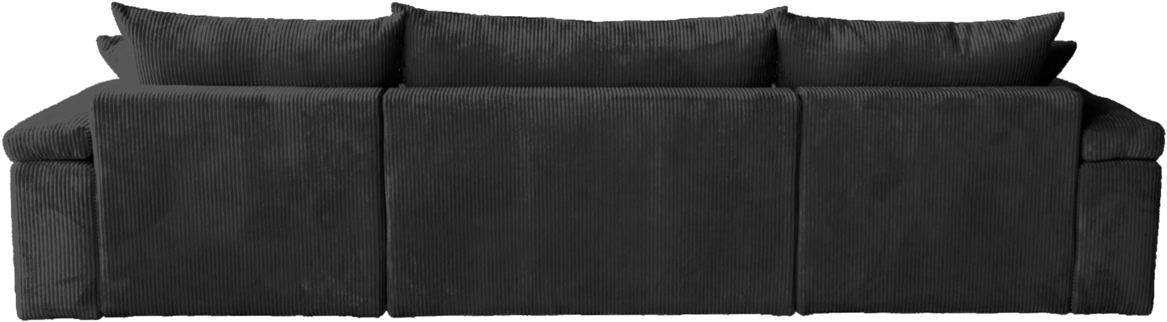 OTTO home Wohnlandschaft »Cosy U-From Breite 309 cm, Sitzaufbau im Sandwich-Federkern« Bezüge in Cord oder Struktur weich wählbar mit Kaltschaumauflage