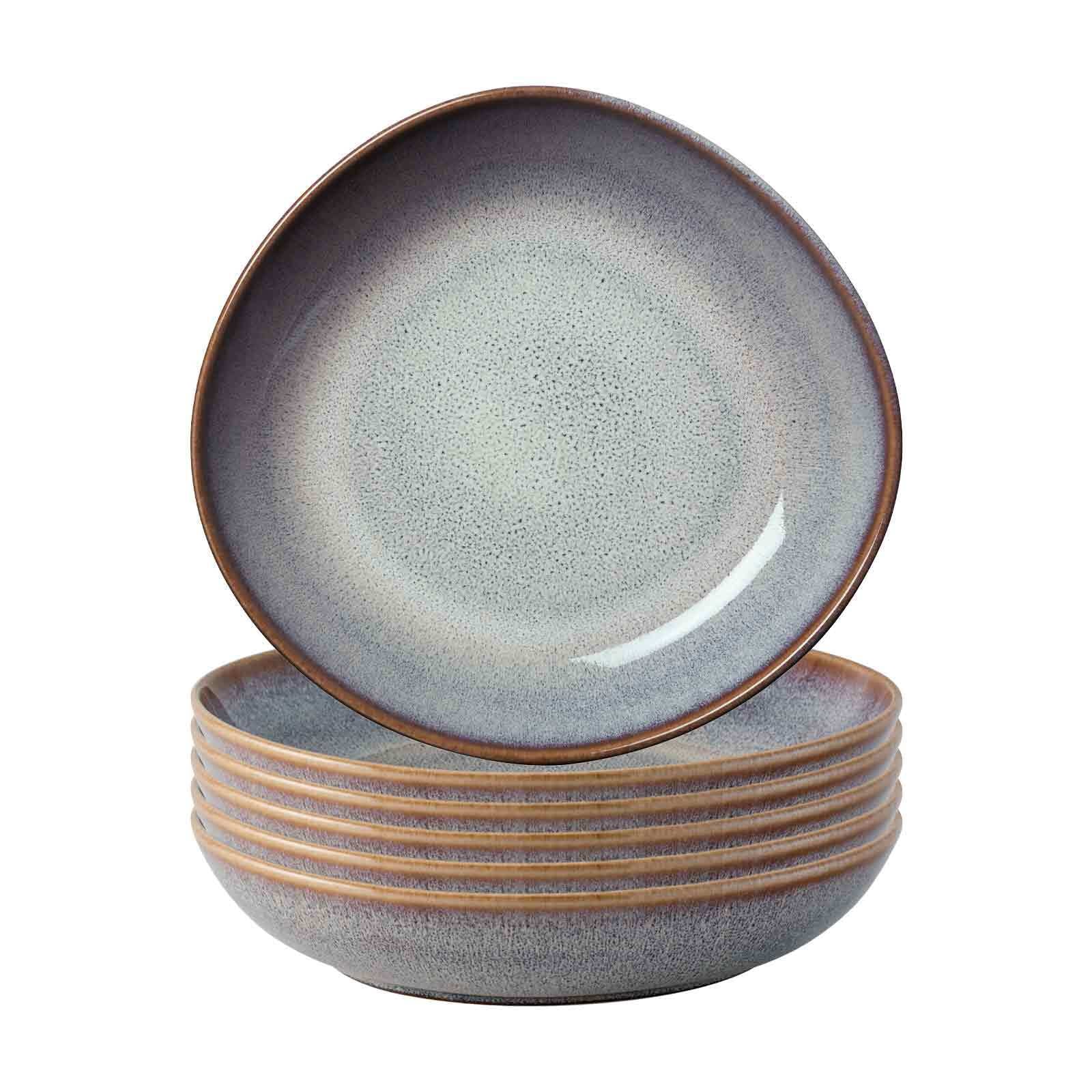 Schale "Schalen Lave ø 21 cm 6er Set", beige, LIKE. BY VILLEROY & BOCH, Schüsseln