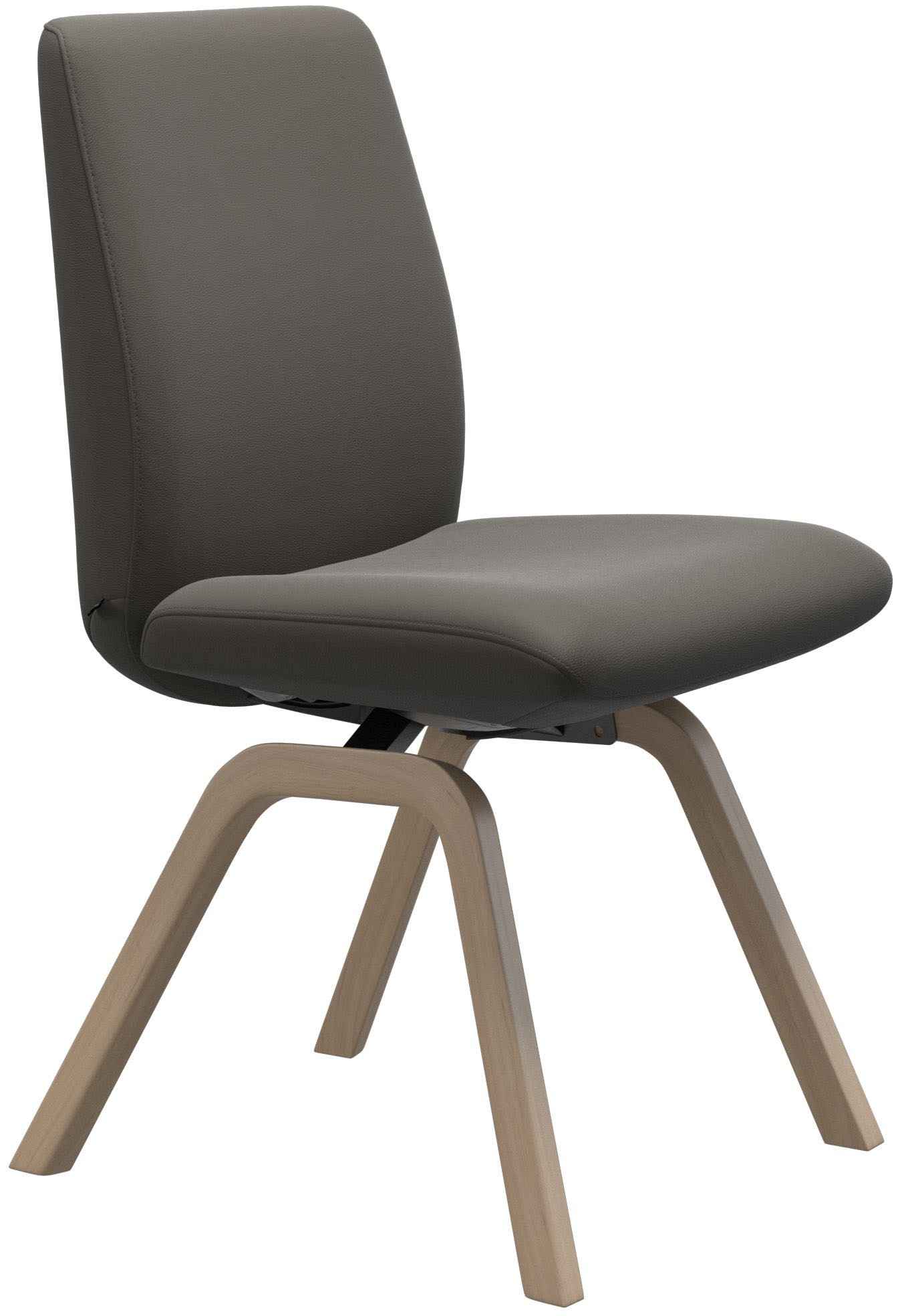 Stressless Polsterstuhl "Laurel" () Low Back, Größe L, mit schräggestellten Beinen in Schwarz