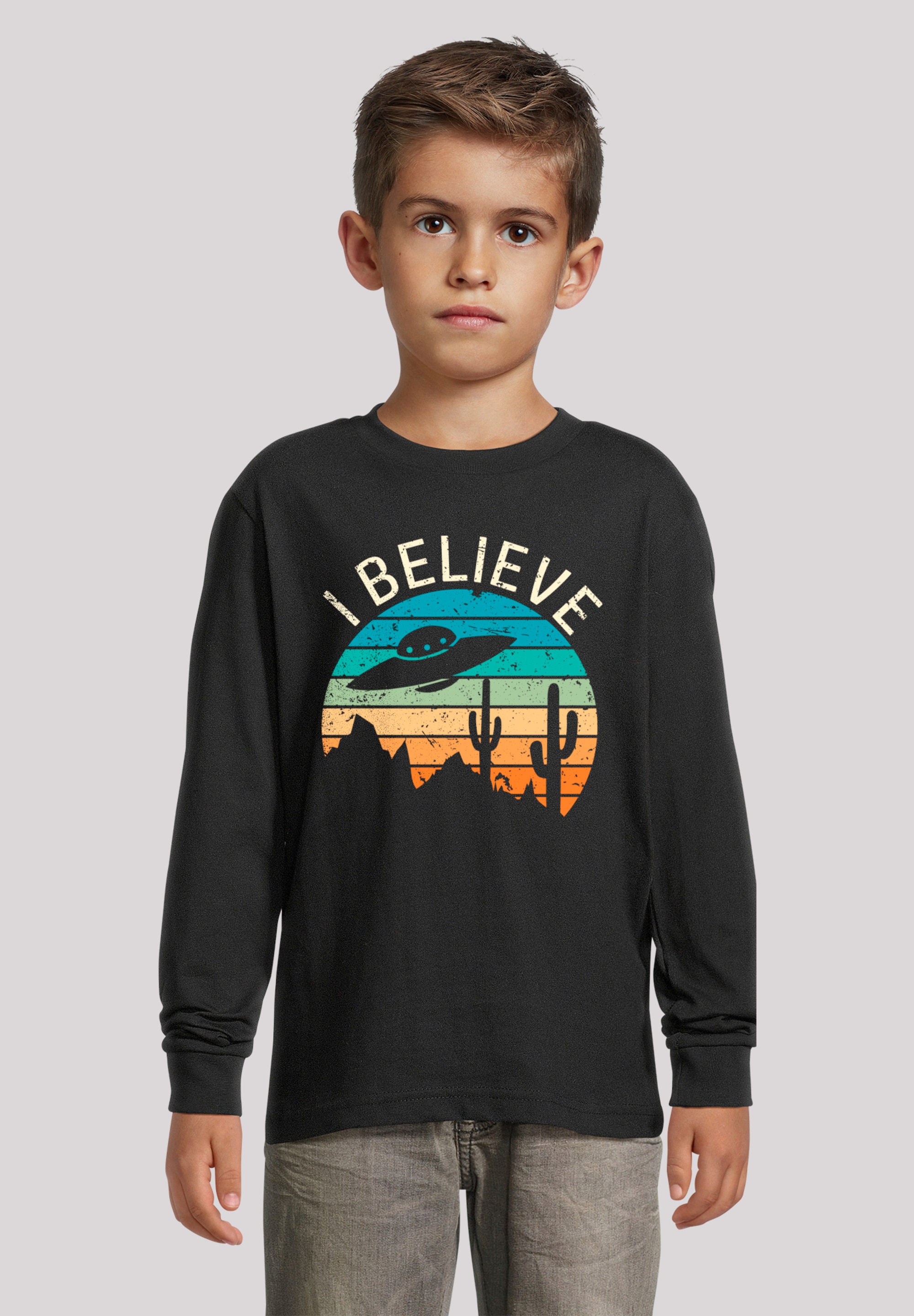 F4NT4STIC Marškinėliai »I Believe UFO Alien Sonn...