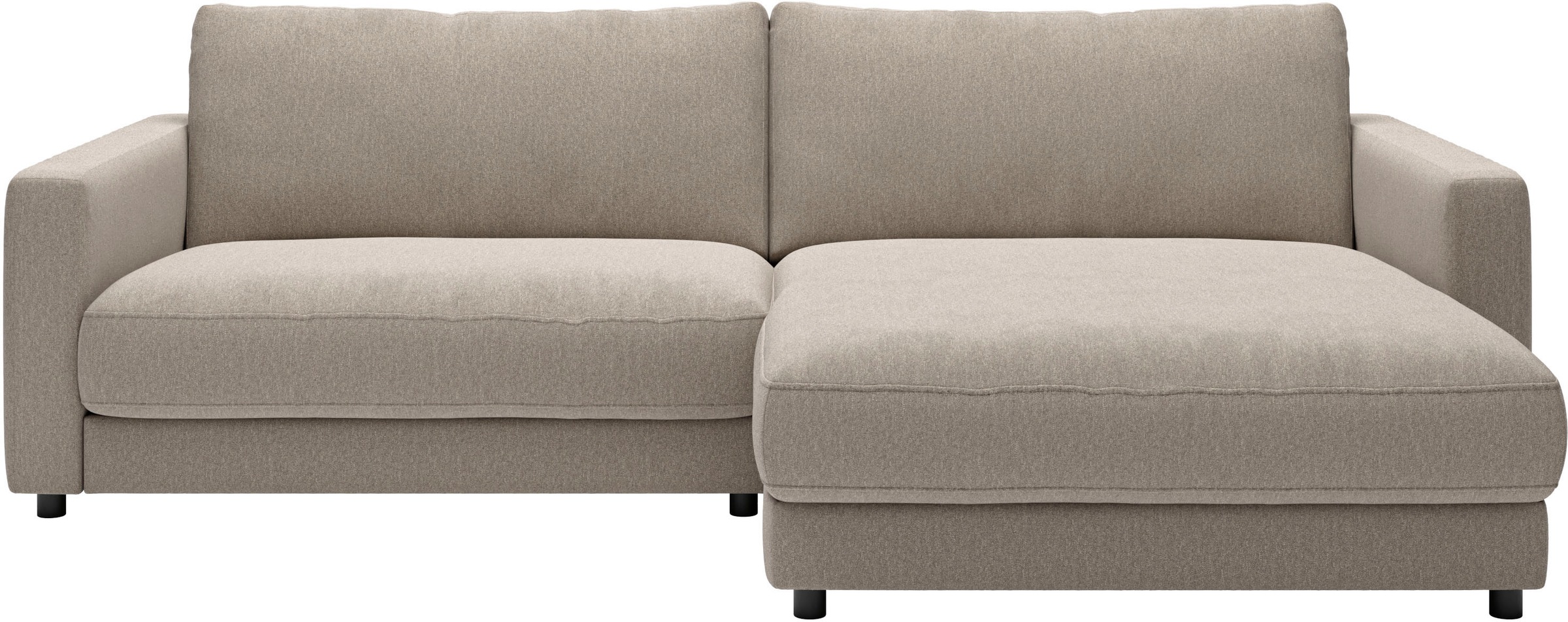 Home affaire Ecksofa "Ecksofa Jiro, L-Form, große Sitztiefe, Breite 265 cm" günstig online kaufen