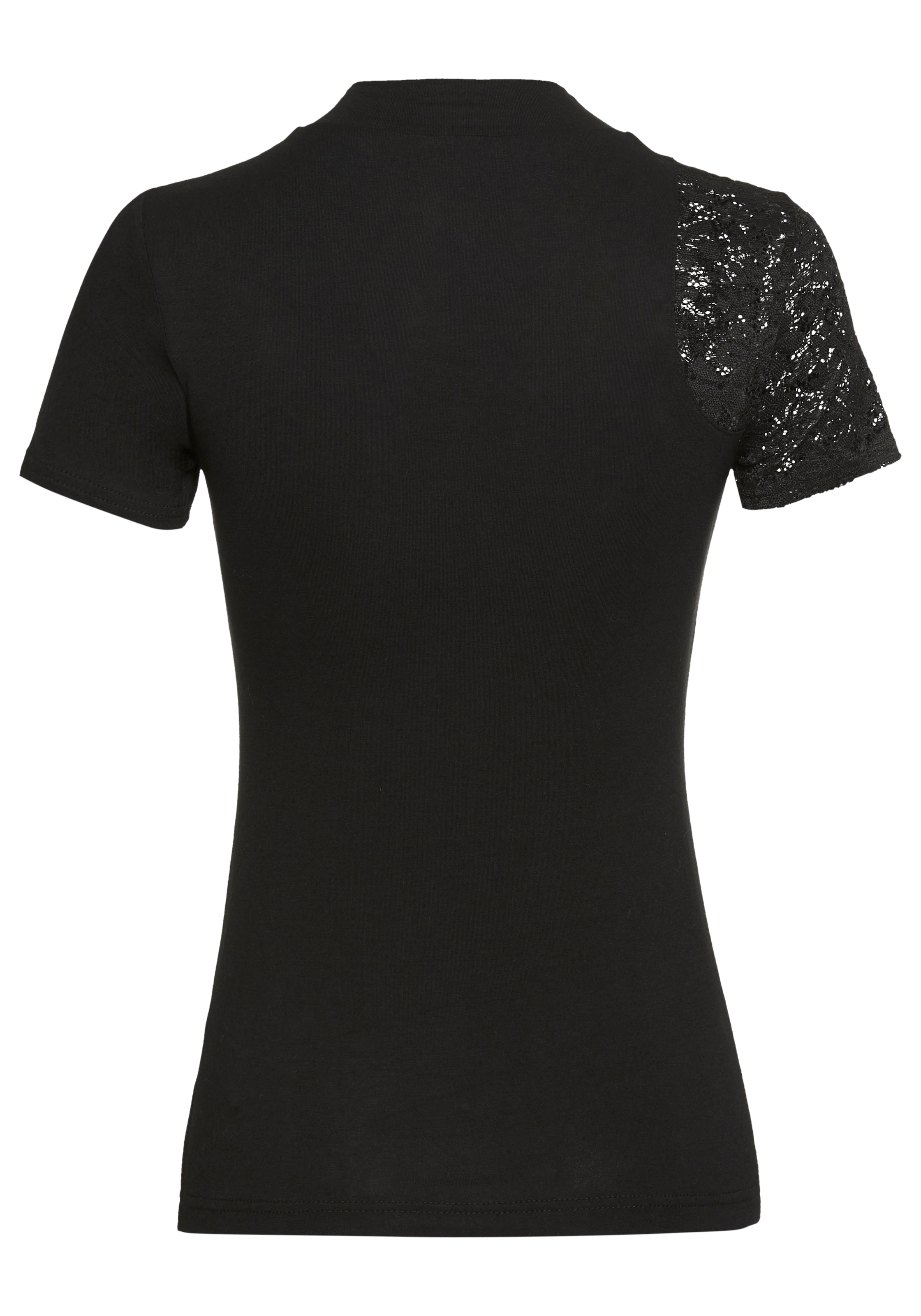 Laura Scott T-Shirt, mit edlem Spitzeneinsatz