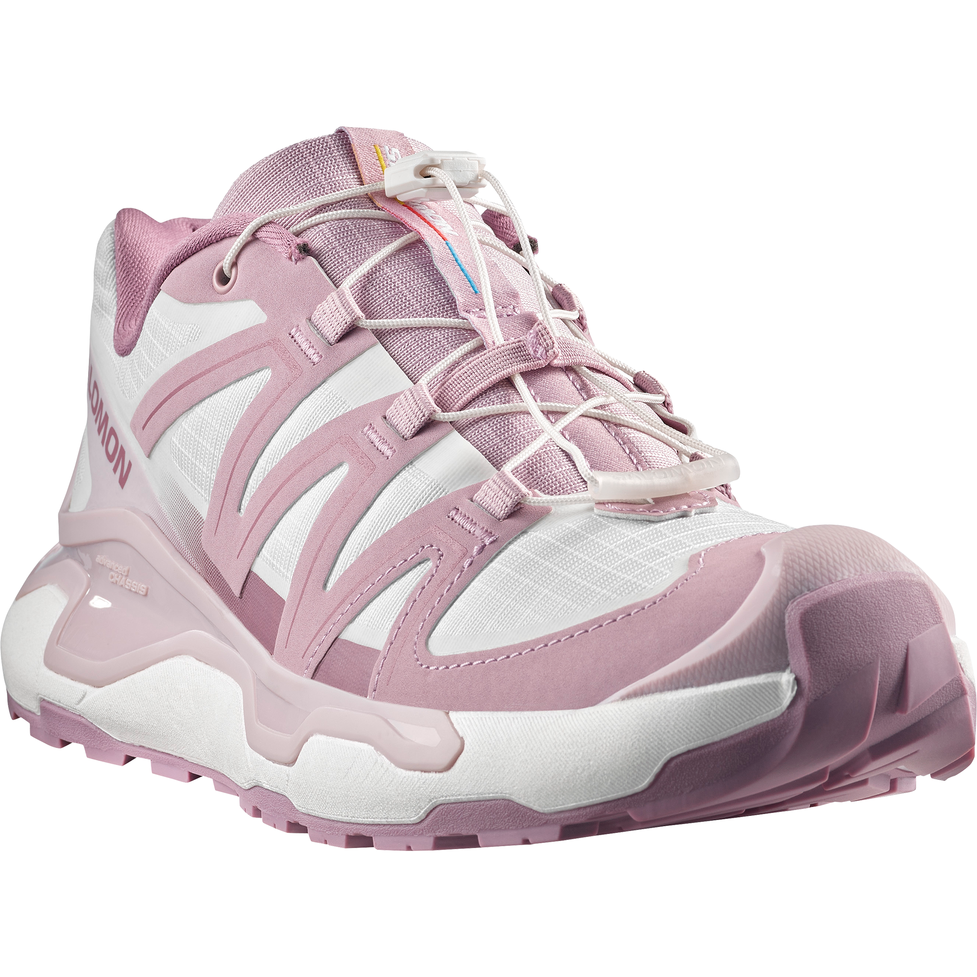 Sneaker SALOMON "XC ROAM", Damen, Gr. 42, dawn pink, dusky orchid, lila ash, Synthetik, Textil, Schuhe Sneaker