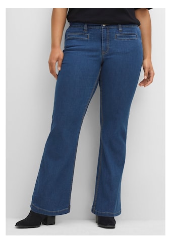 sheego by Joe Browns Bootcut-Jeans »Jeans«, in elastischer Denimqualität kaufen