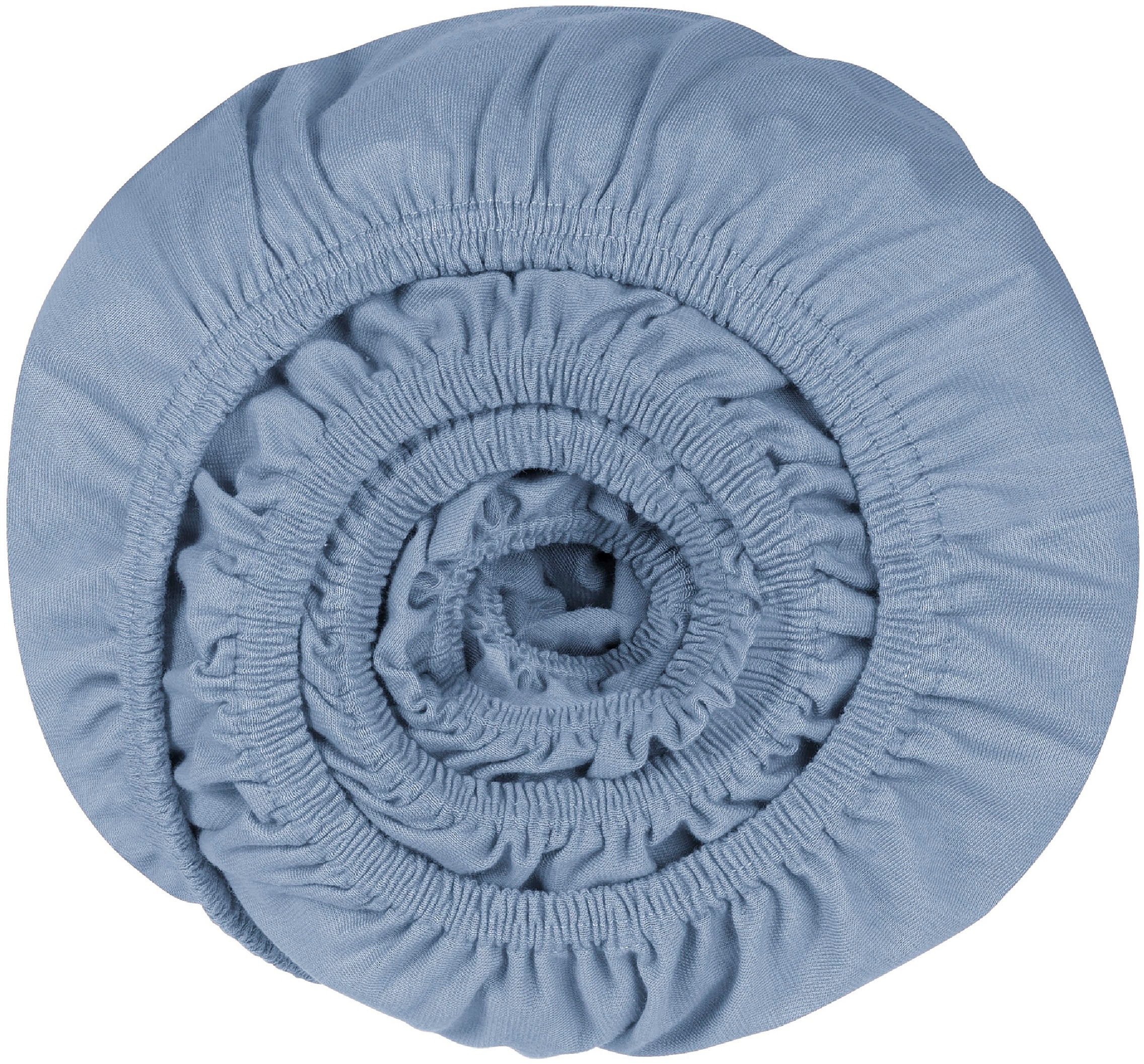 Schiesser Spannbettlaken »Jessi aus 100% Baumwolle«, für Matratzen bis zu 22 cm Höhe, MADE IN GREEN by OEKO-TEX®