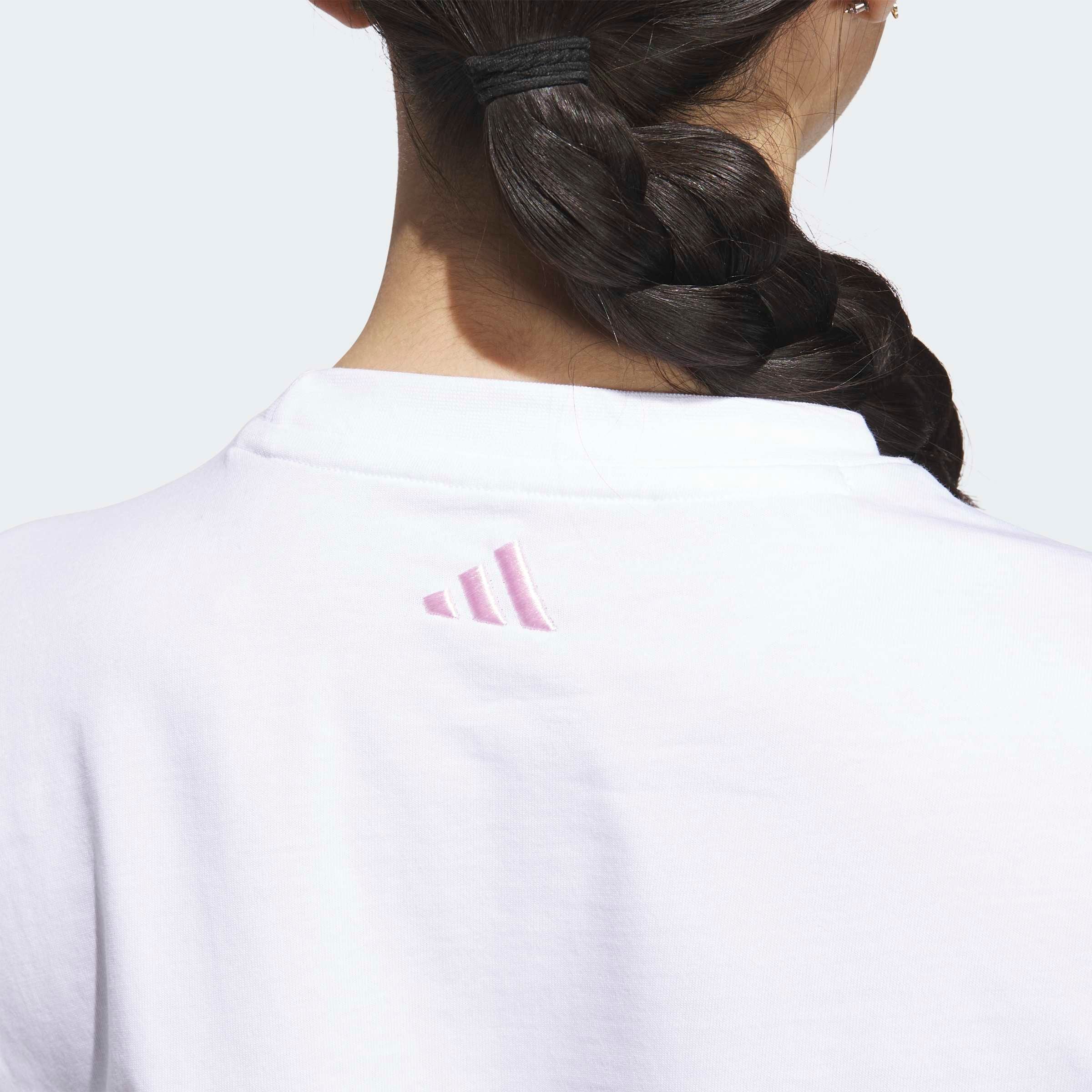 adidas Sportswear T-Shirt »W CO CUPCK T«, mit Cupcake Motiv, aus weicher, leicht dehnbarer Baumwolle