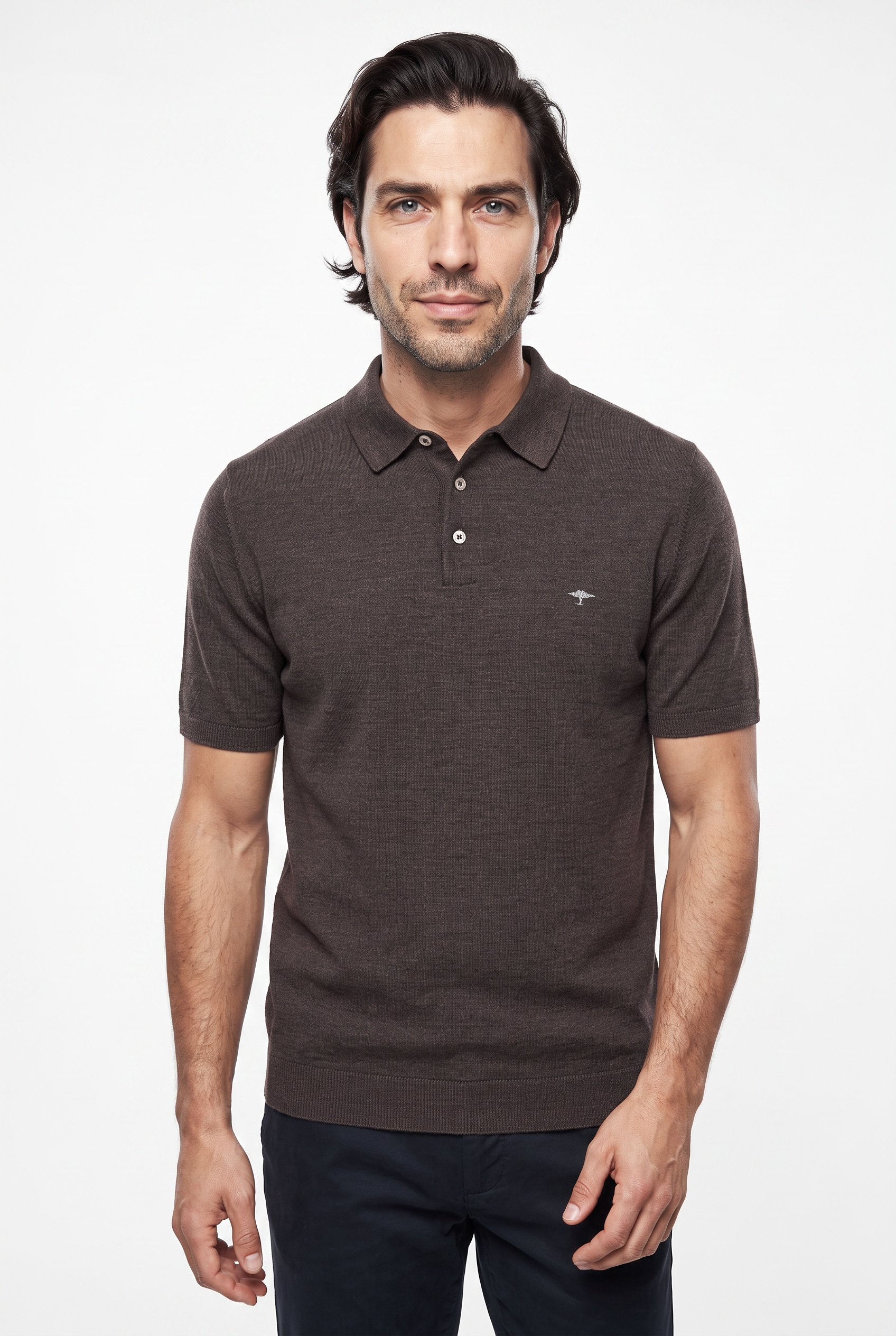 FYNCH-HATTON Sommershirt mit Stickerei