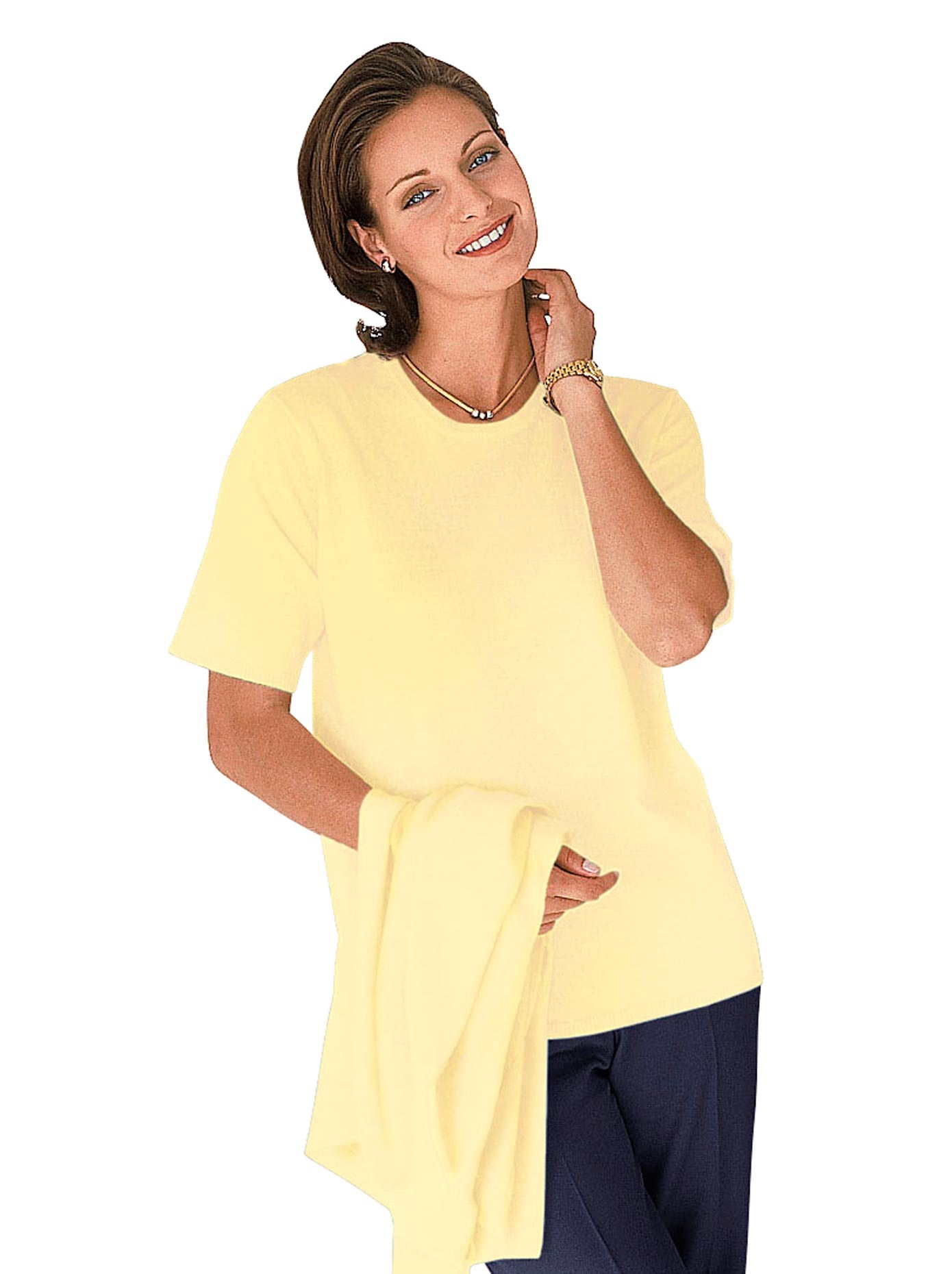 Gelbe Pullover Fur Damen Pullover Senfgelb Online Kaufen Baur