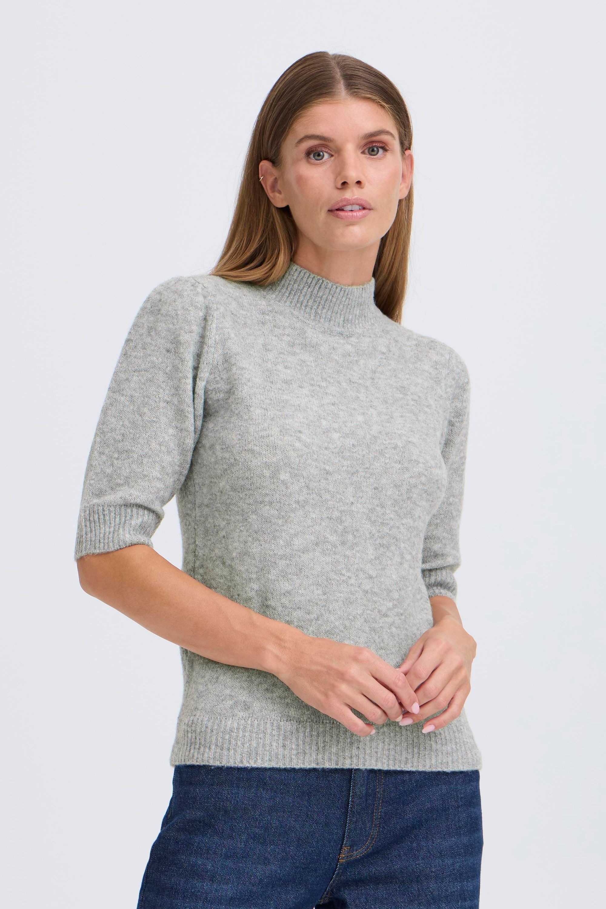 OXMO Strickfleece-Pullover »Strickpullover OXISIF«