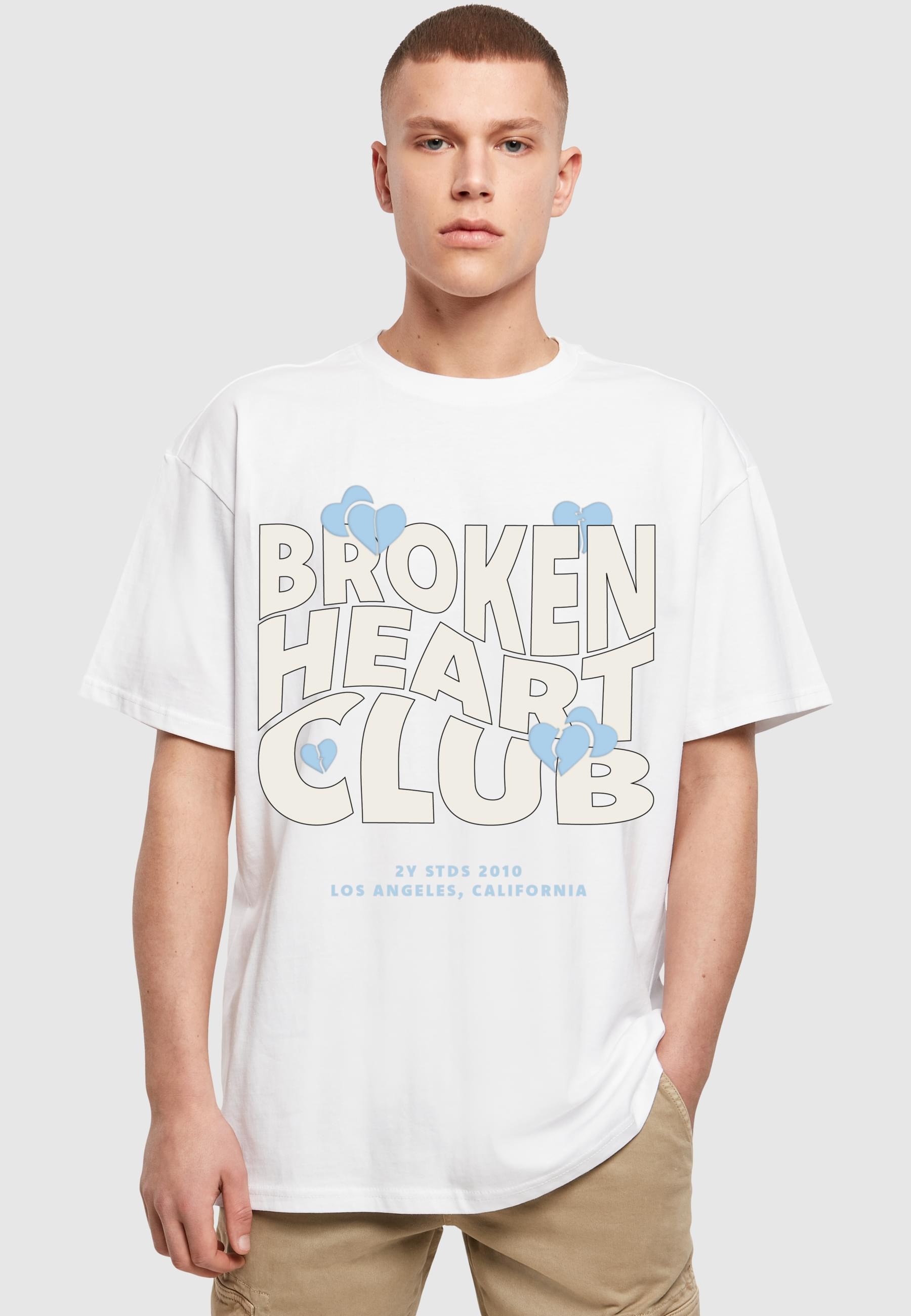 2Y Studios T-Shirt »2Y Studios Broken Heart Club Oversize Tee«, (1 tlg.)