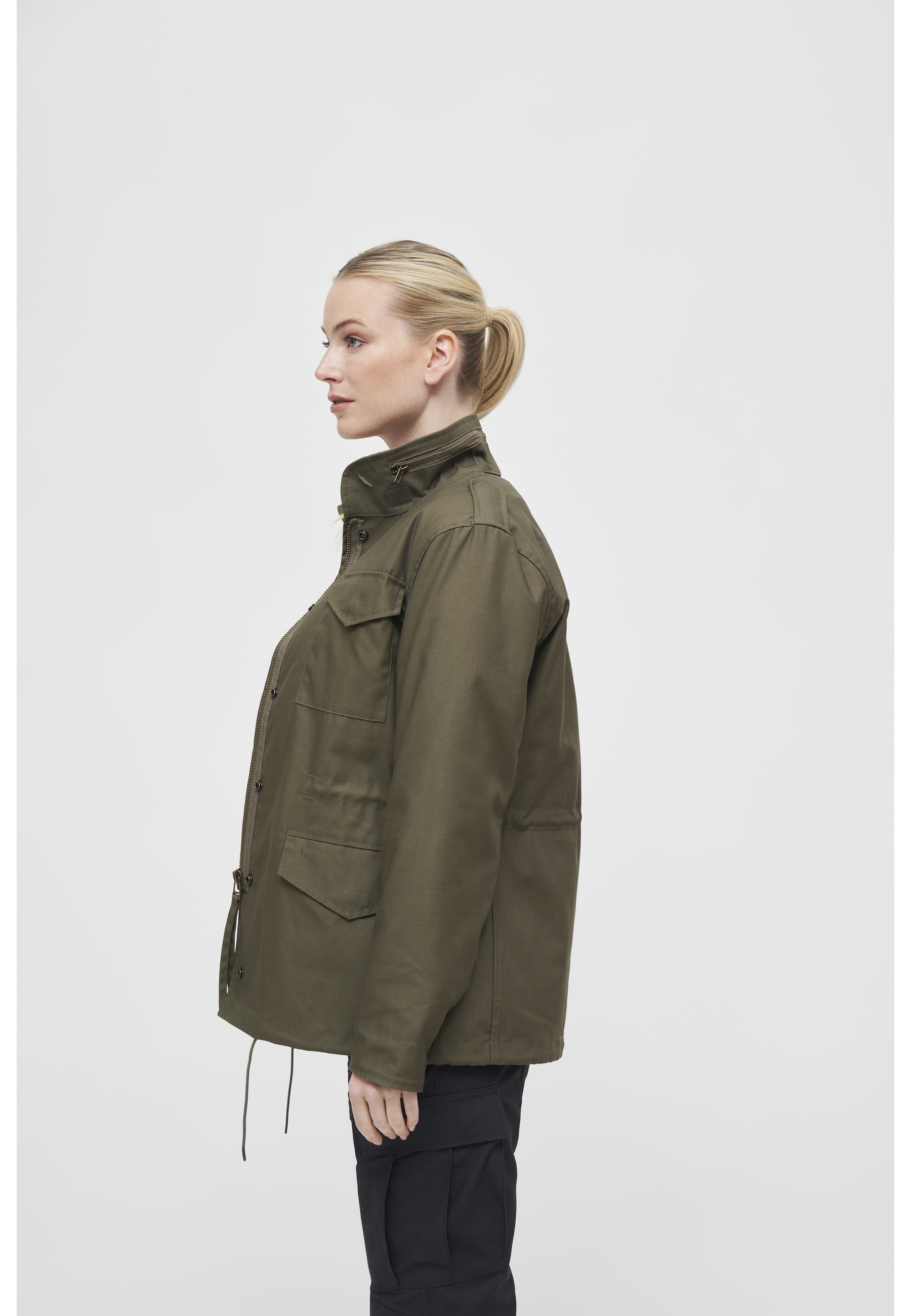 Brandit Parka »Brandit Damen Ladies M65 Standard Jacket« 1 Stk. tlg. mit Kapuze