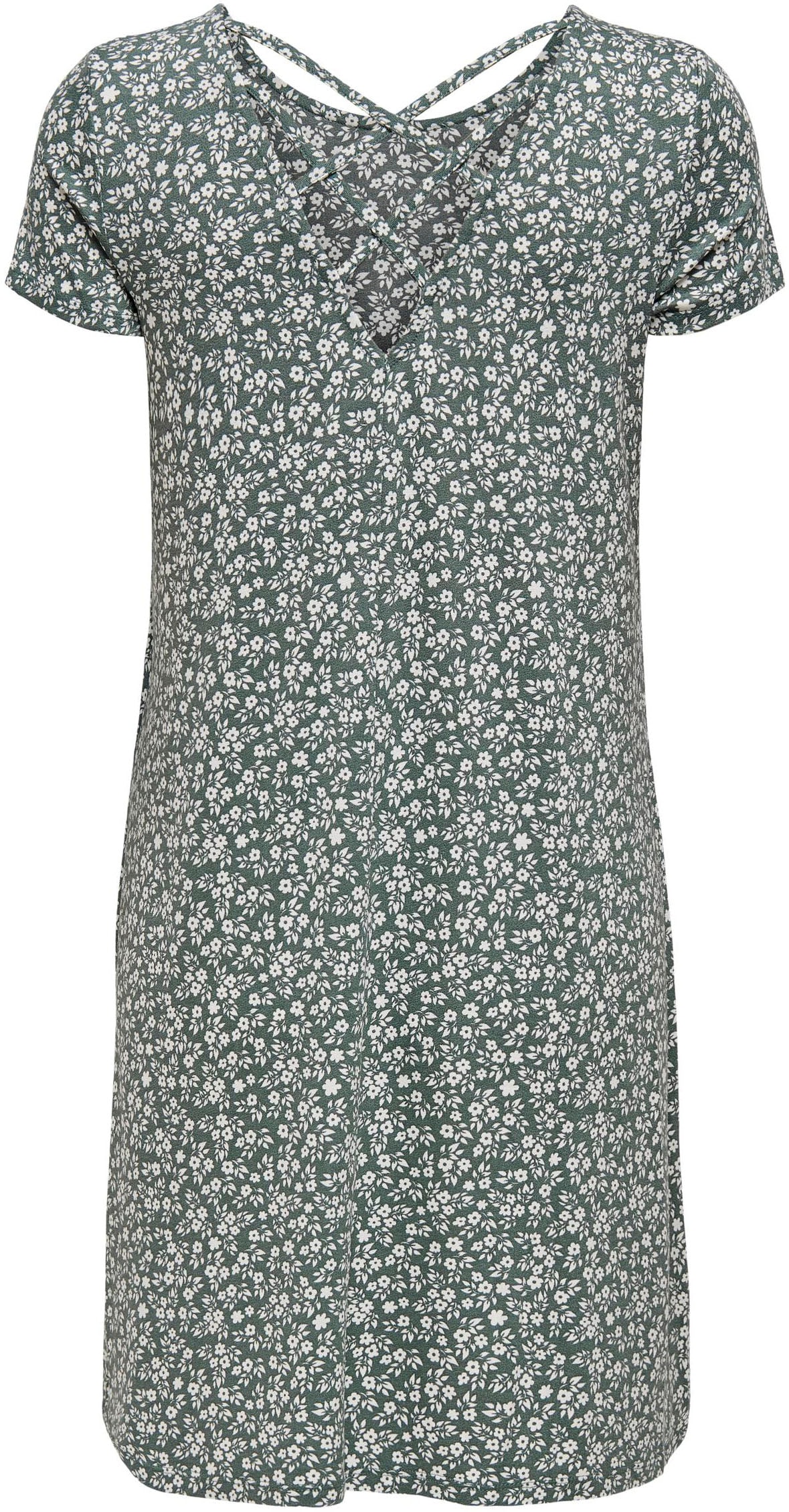 ONLY Minikleid »ONLBERA BACK LACE UP S/S DRESS JRS NOOS«