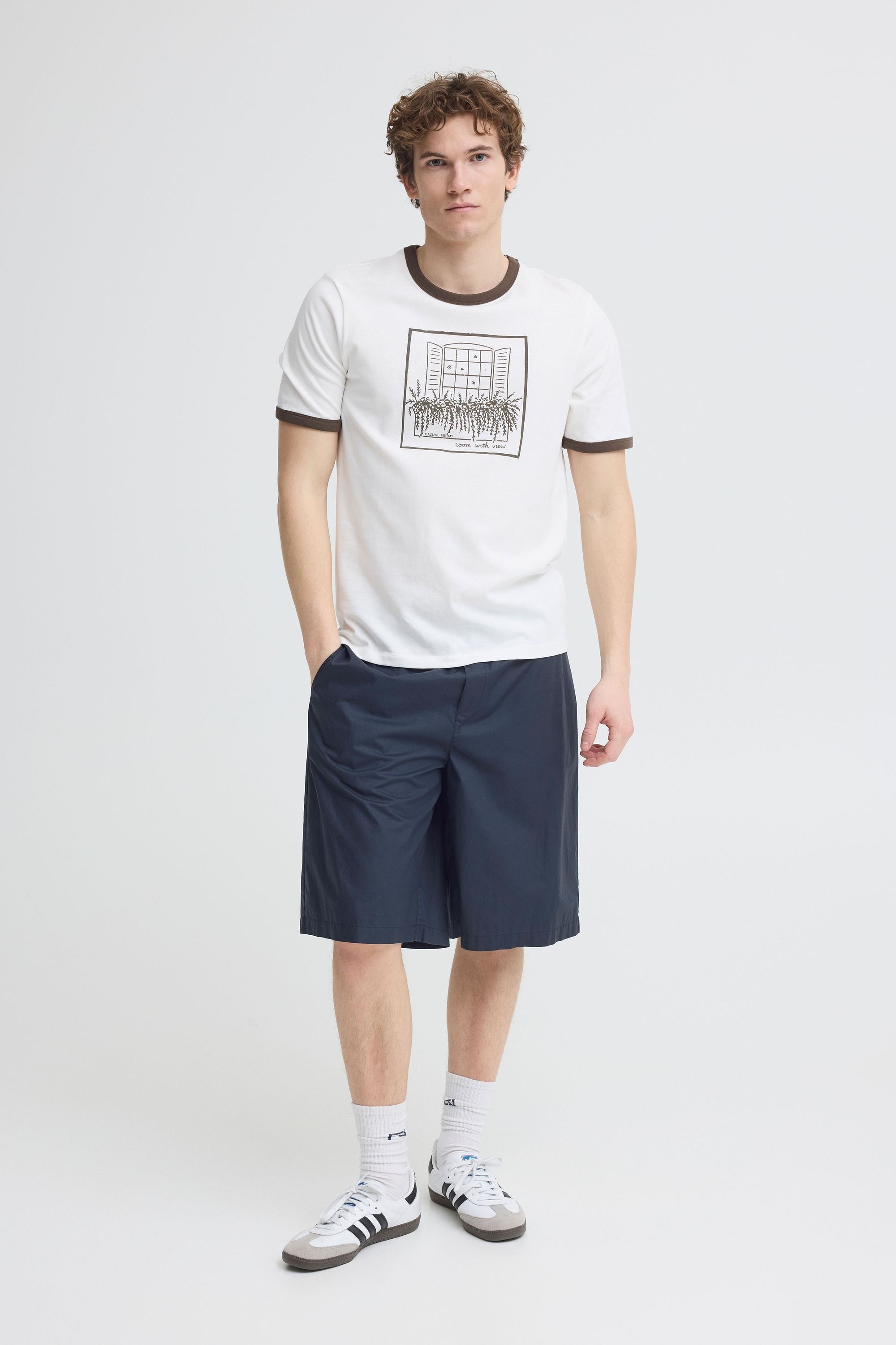 Casual Friday Bermudas "Bermudas CFBroman Realxed Fit" günstig online kaufen