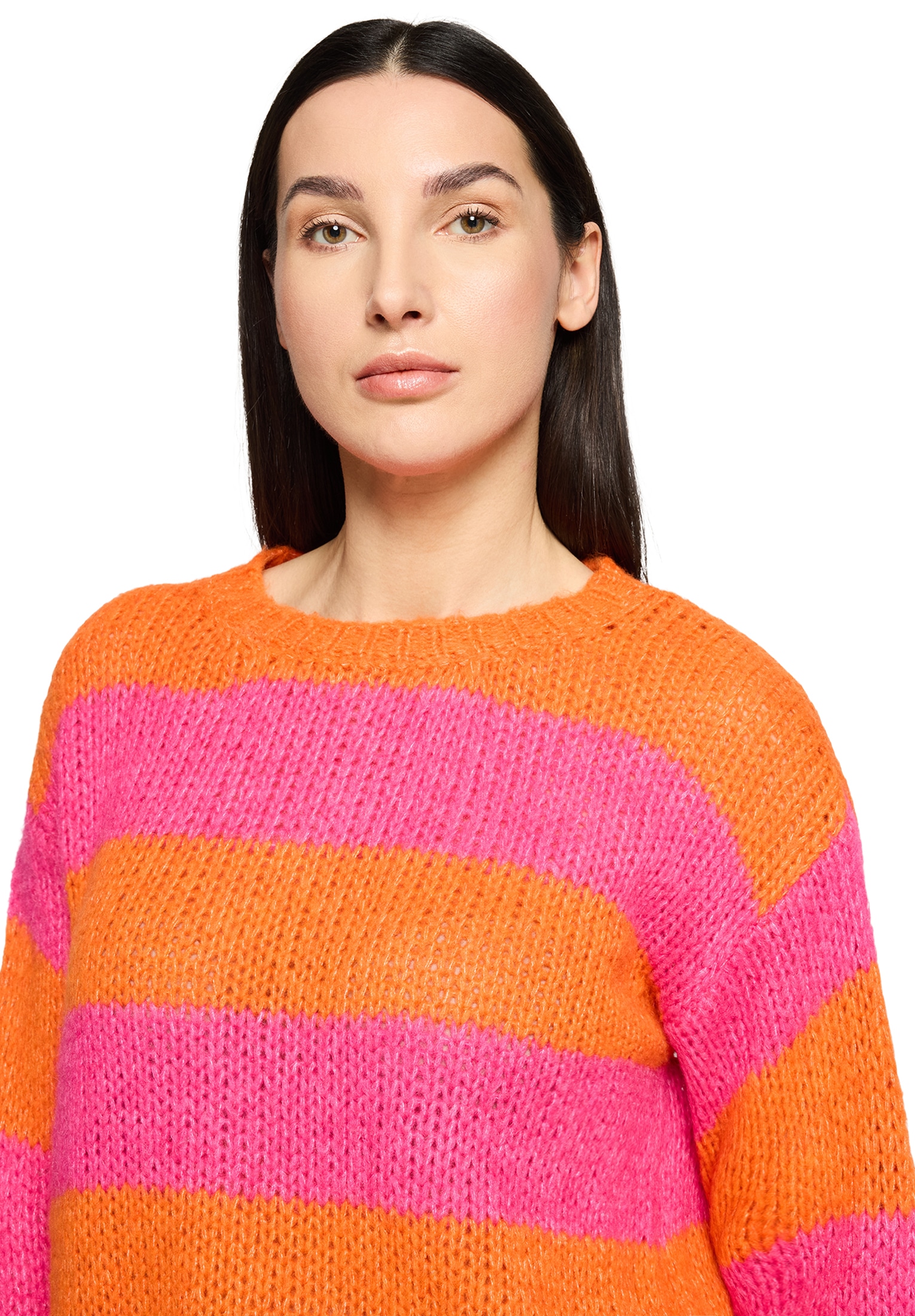 Cartoon Strickpullover »Damen mit Rundhalsausschnitt« 1 tlg.