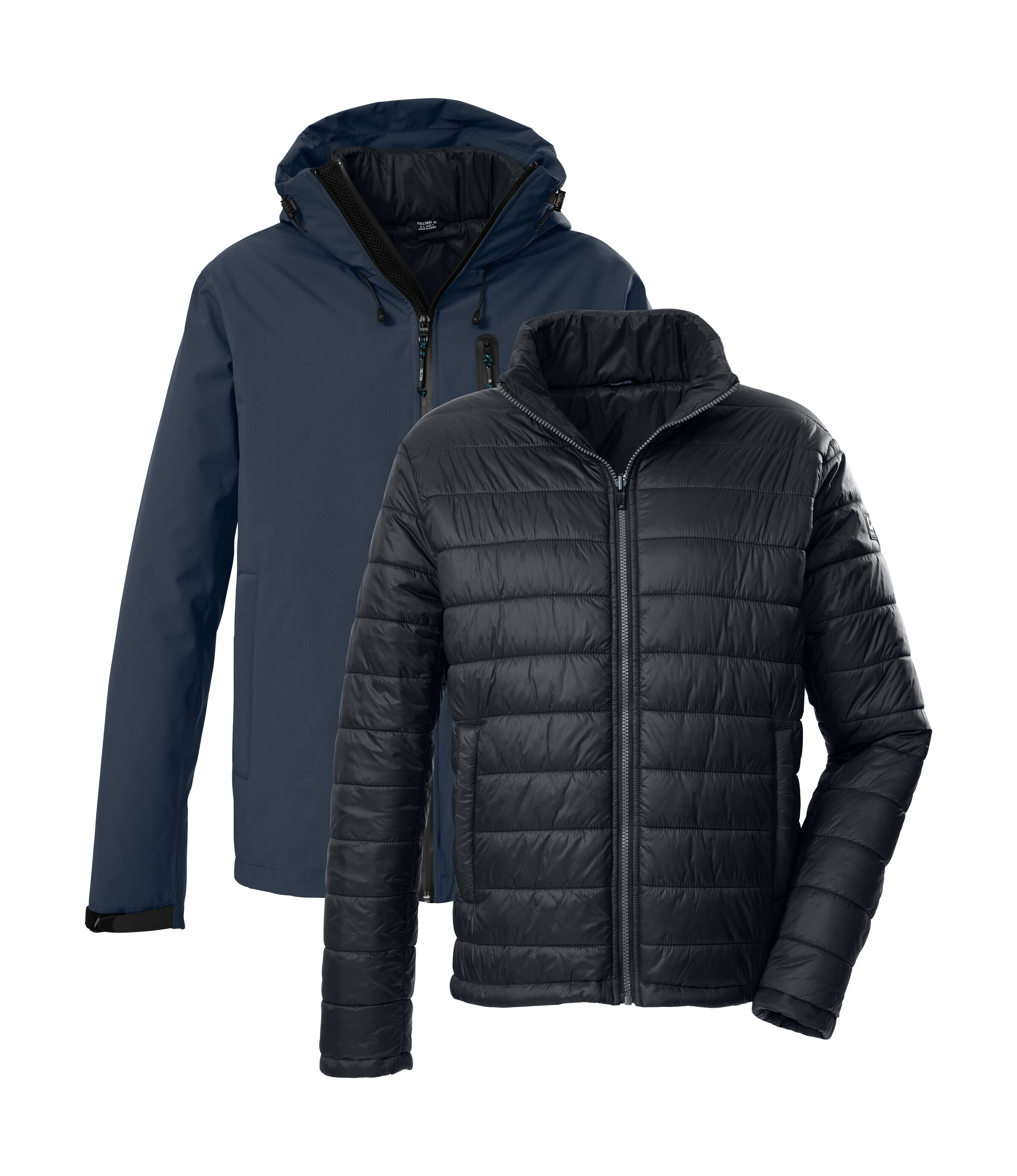 Killtec 3-in-1-Funktionsjacke "KOW 95 MN JCKT" 3 in 1 Herrenjacke, wasser- u winddicht, atmungsaktiv