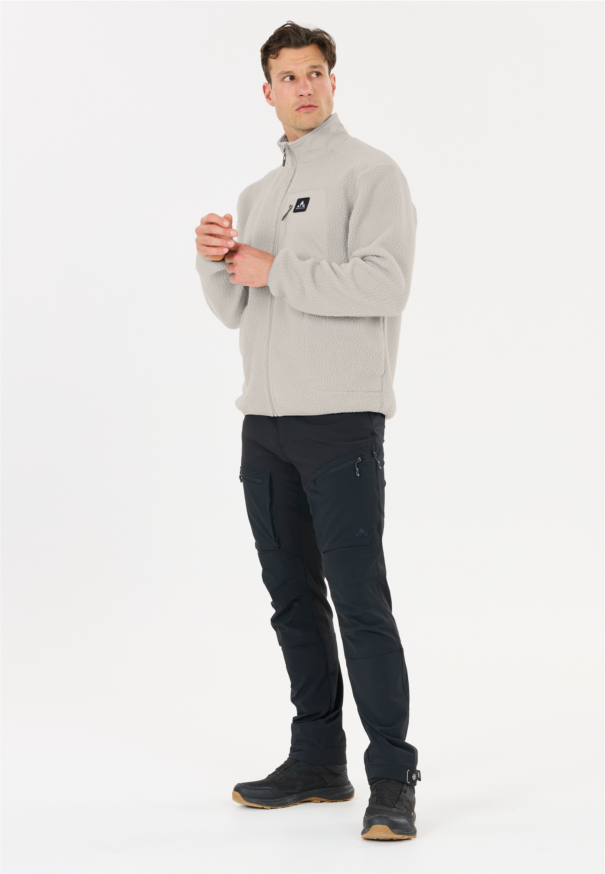 WHISTLER Fleecejacke »Felis« aus weichem Teddyfleece mit flachen Nähten