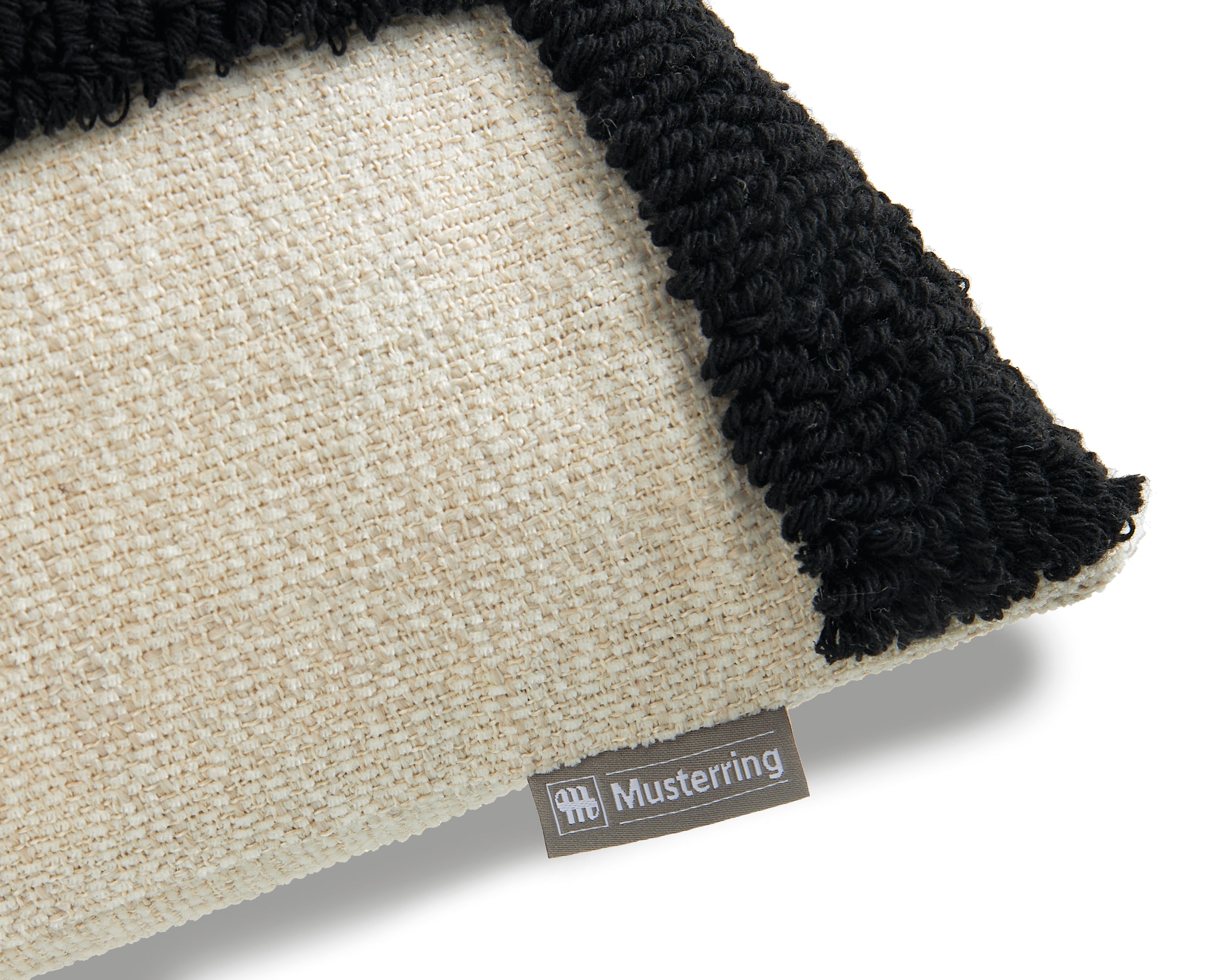 Musterring Dekokissen »Slow«, mit aufgesticktem Motiv