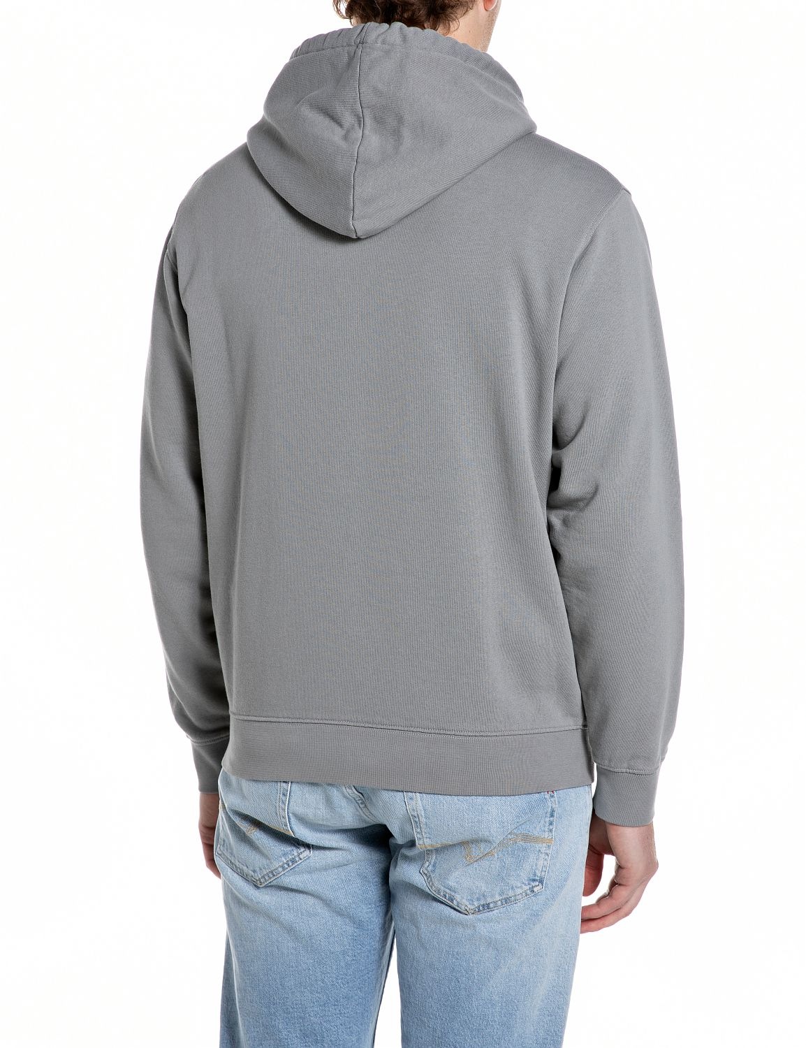 Replay Hoodie, mit gesticktem Schriftzug auf der Vorderseite günstig online kaufen