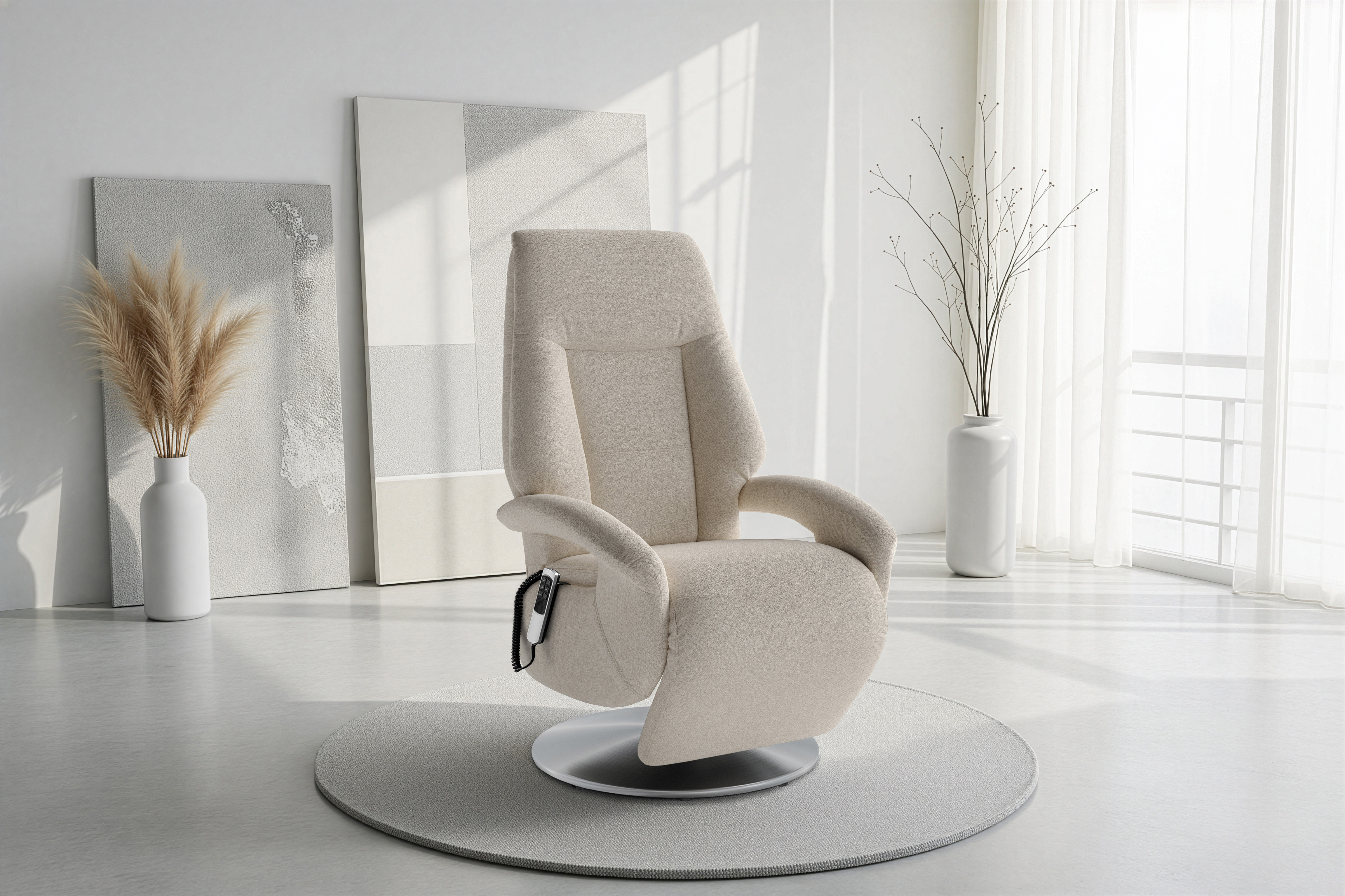 sit&more TV-Sessel "Enjoy" in Grösse S, oder M, oder L, wahlweise mit Motor und Aufstehhilfe