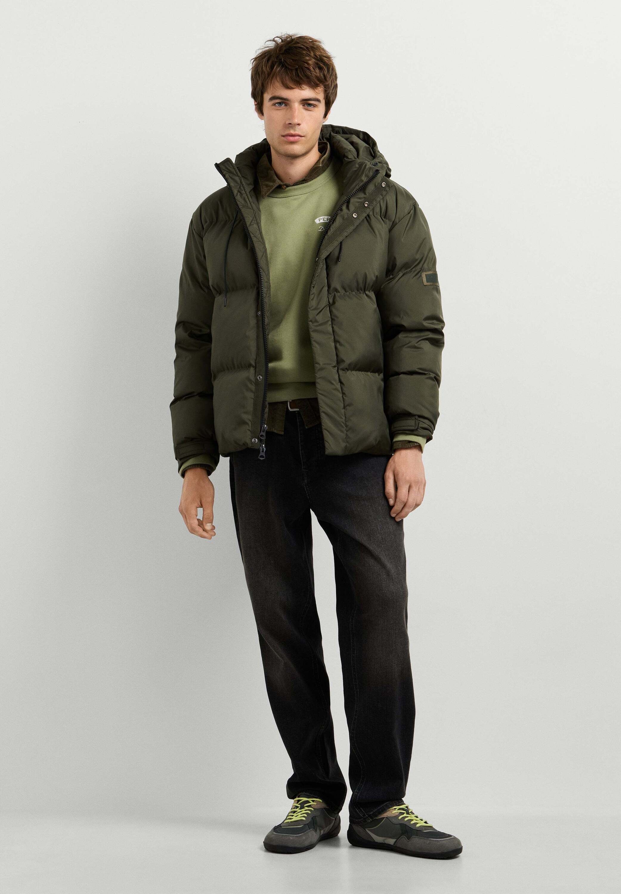 Pepe Jeans Wintermantel »winter coat THICK PUFFER JACKET«