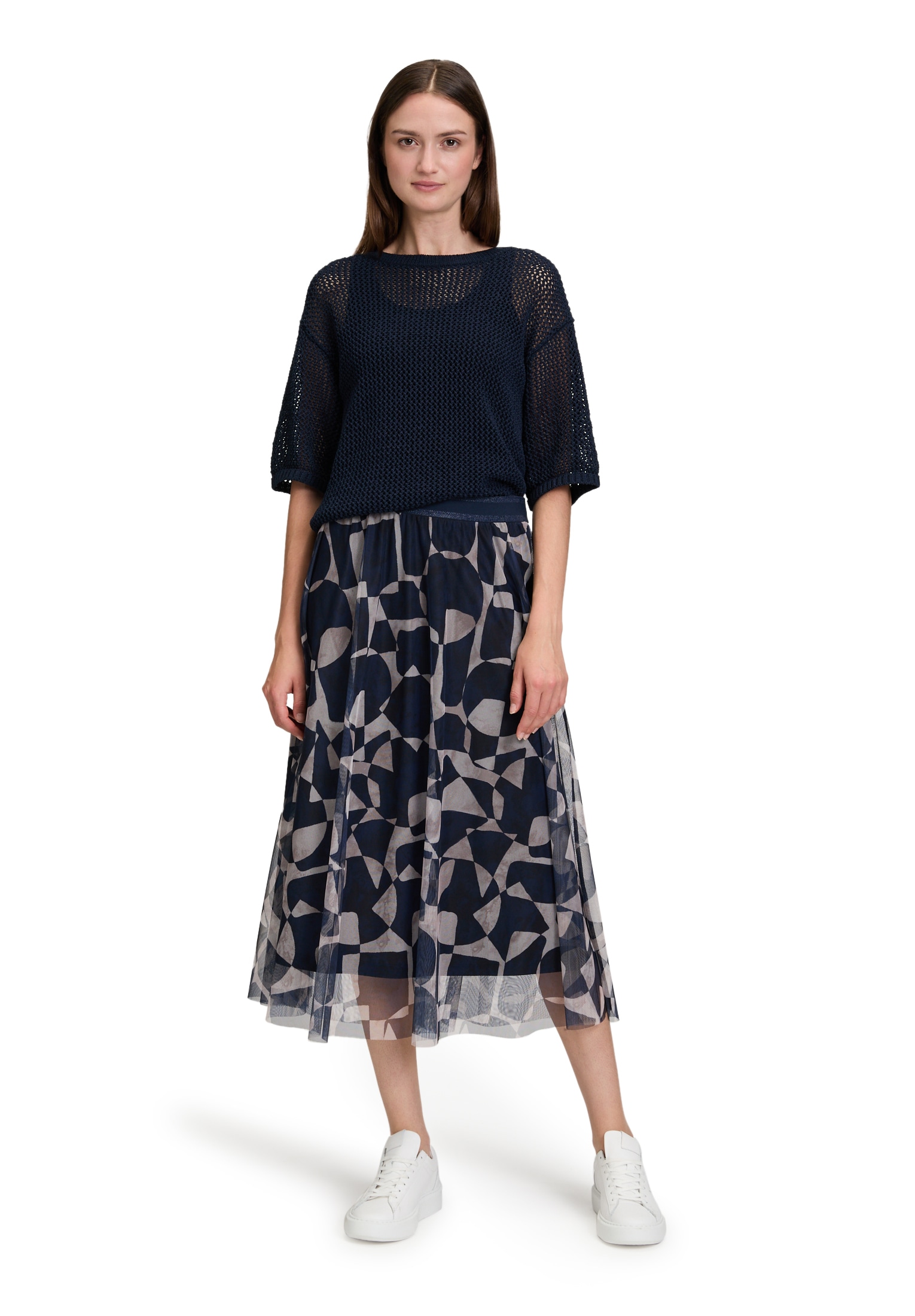 Betty&Co Midirock »Damen mit Print«