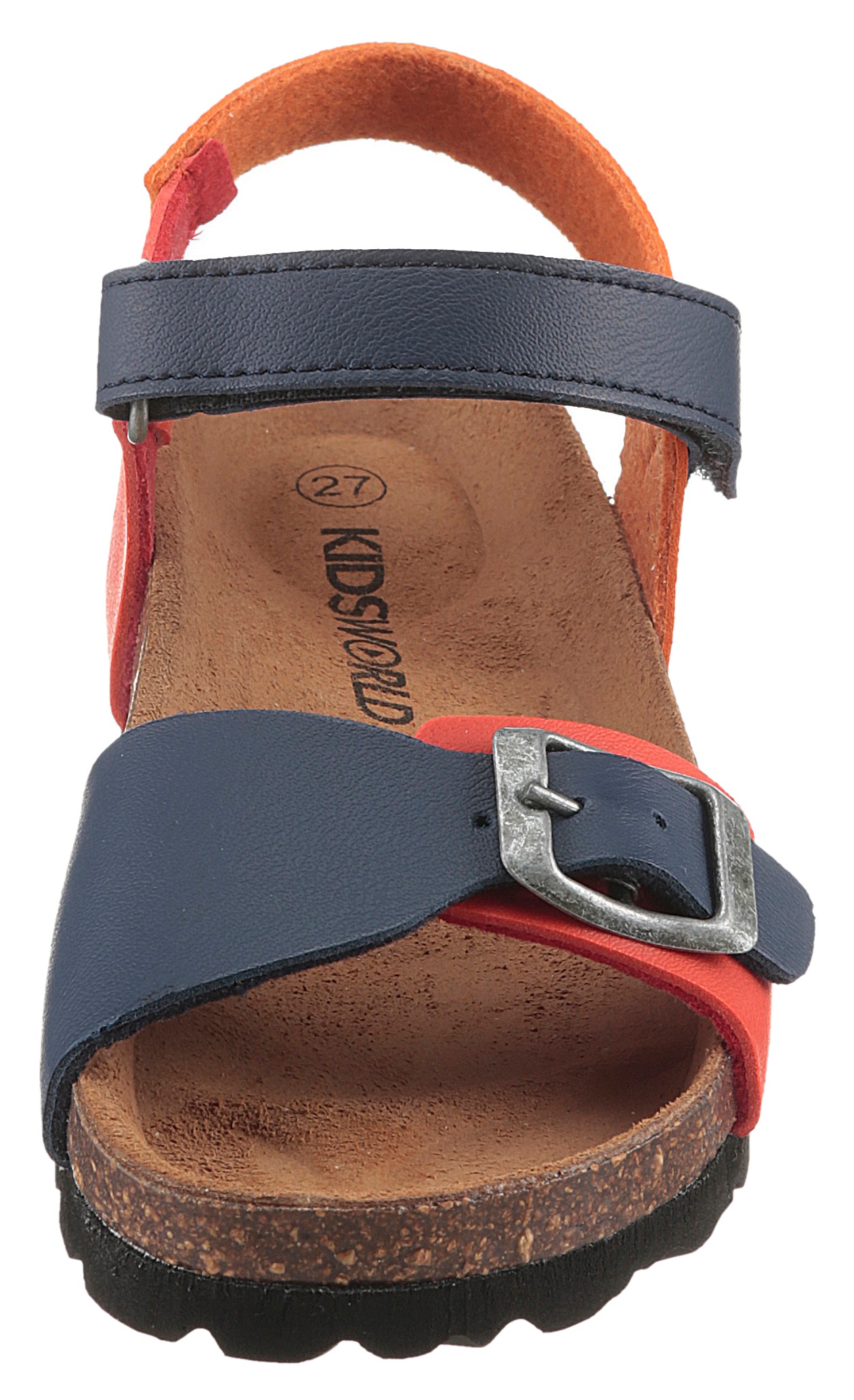 KIDSWORLD Riemchensandale, Sommerschuh, Strandschuh, Urlaubschuh mit Klett