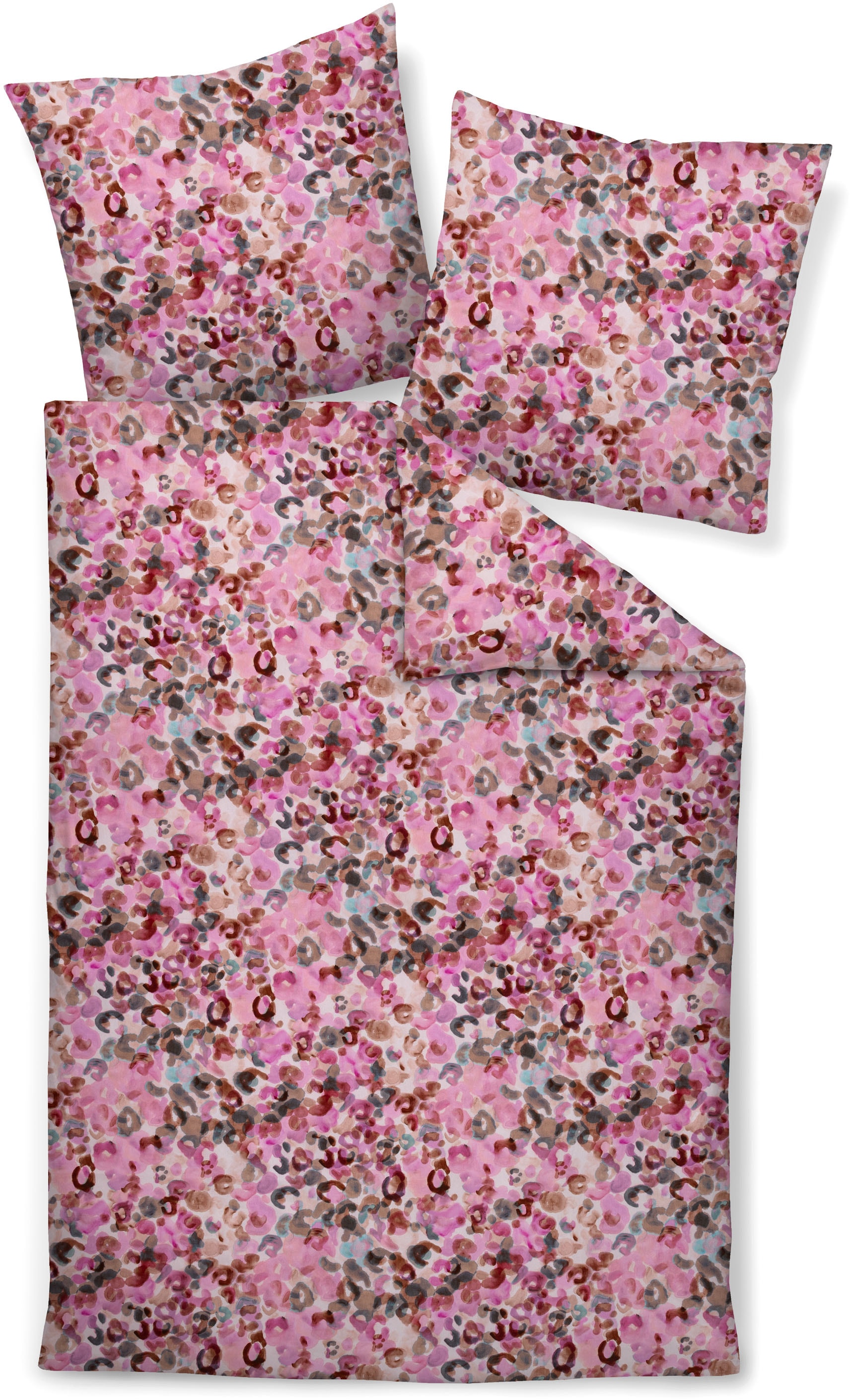 Janine Bettwäsche "modern art S 42171 01" mit Reißverschluss günstig online kaufen