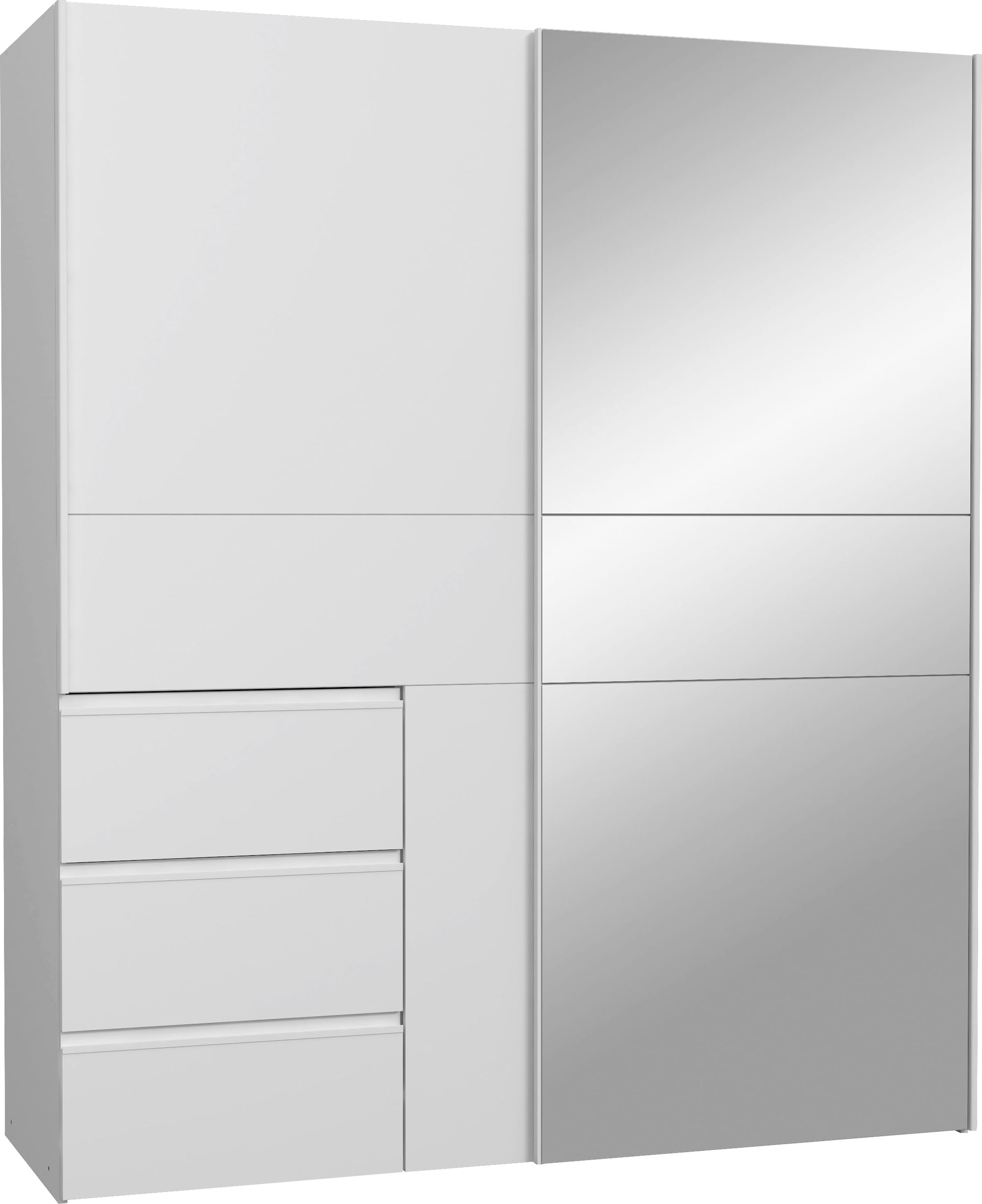 mit FORTE und Spiegel | 3 Schubkästen Schwebetürenschrank BAUR »Winn2«,