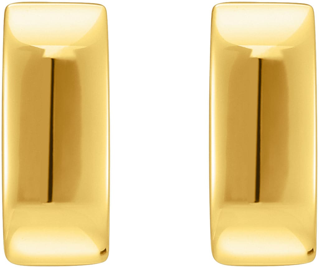 THOMAS SABO Paar Creolen »Schmuck Silber 925 Ohrringe mit eckiger Form, CR744«, (2 tlg.)