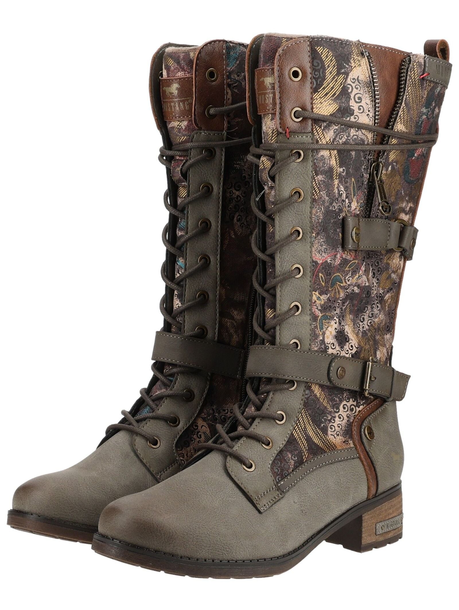 Mustang Shoes Schnürstiefel »Mustang Shoes Stiefel Lederimitat«