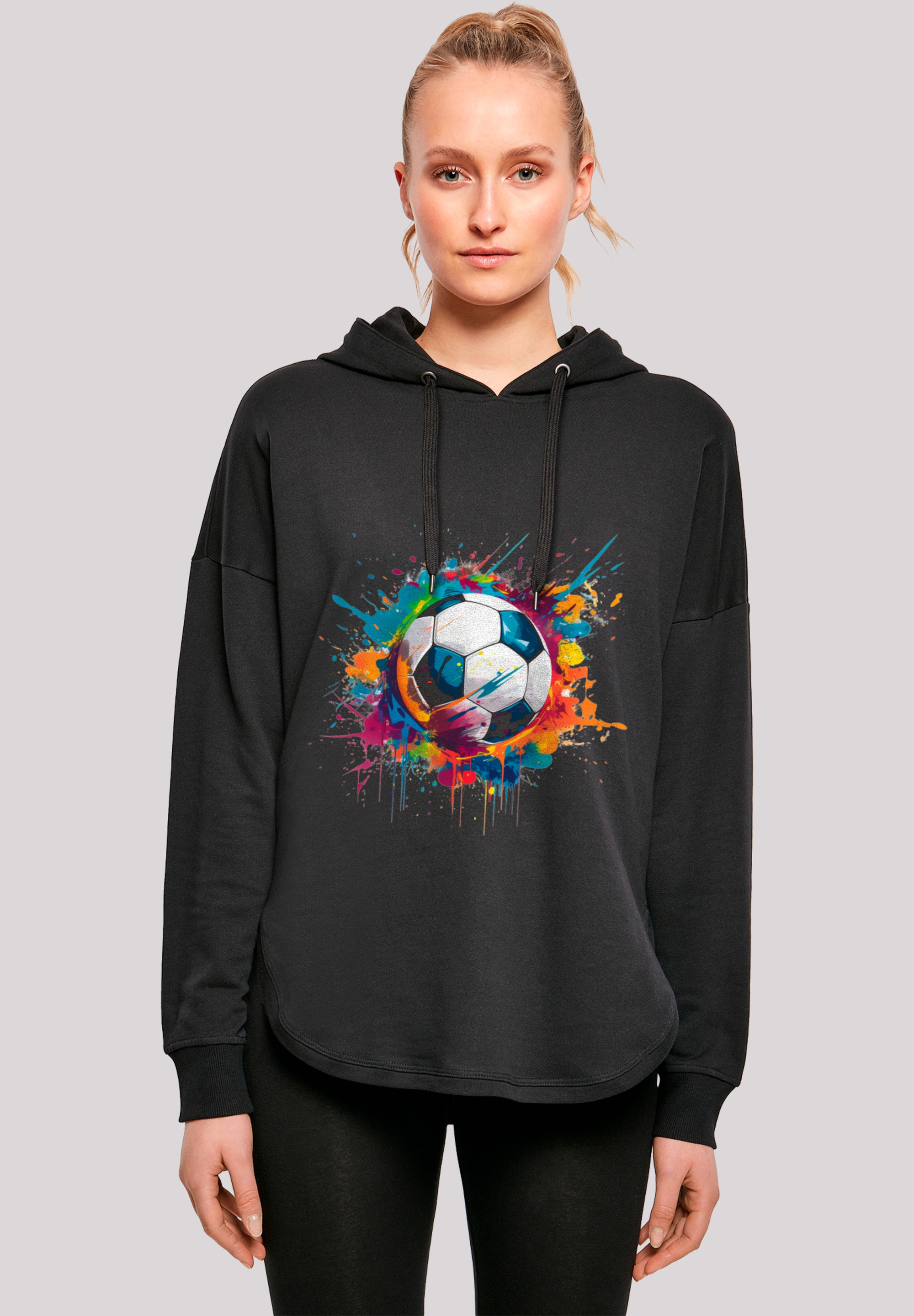 F4NT4STIC Kapuzenpullover "Bunte Fußball Grafik", Premium Qualität günstig online kaufen