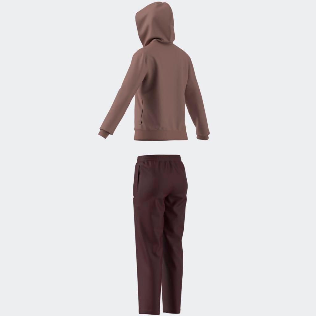 adidas Sportswear Trainingsanzug »W LINEAR TS«, (2 tlg.), Trainingsjacke mit Kapuze, Tracksuit