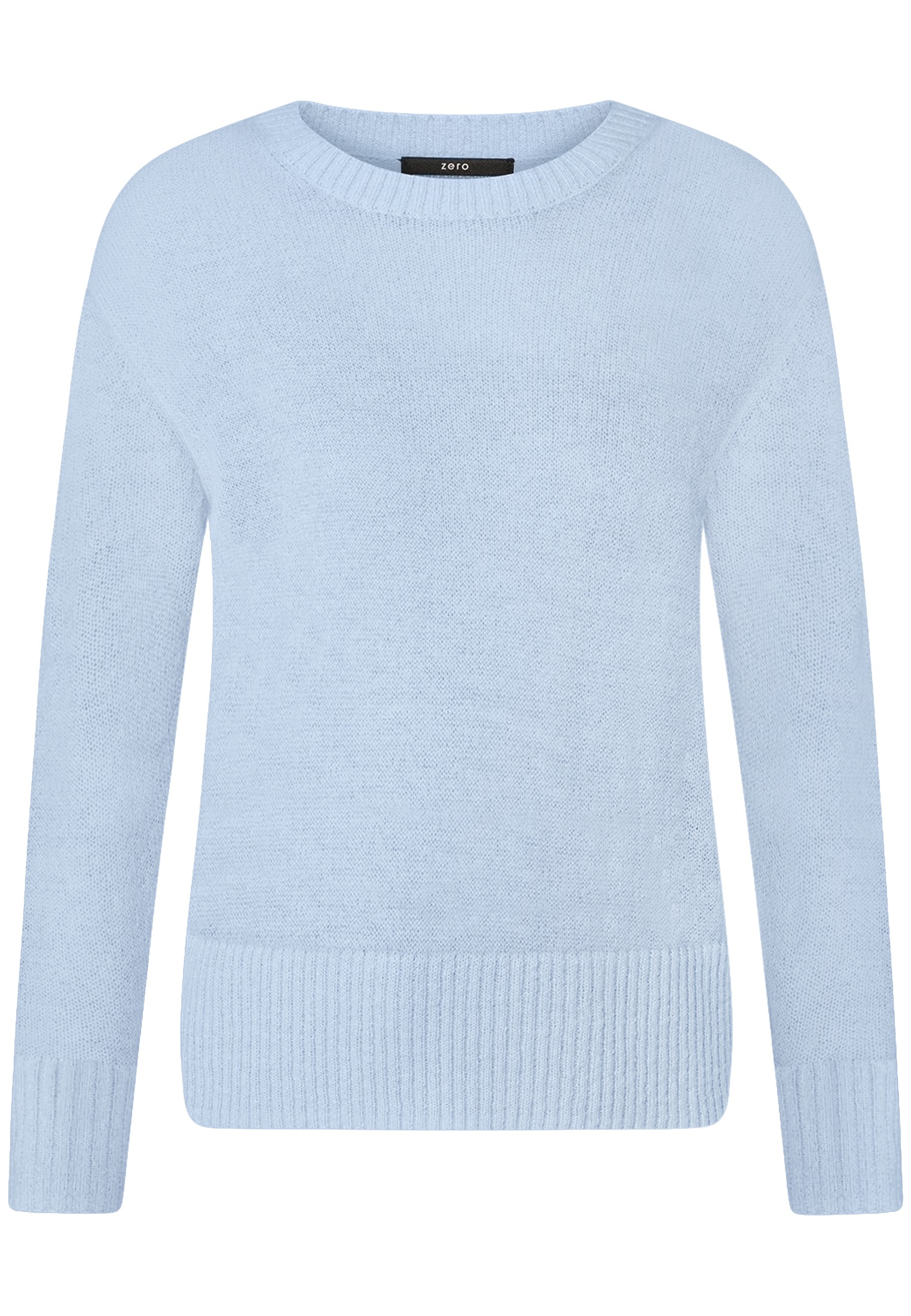 Zero Strickpullover "Damen mit Alpakawolle" 1 tlg. Plain/ohne Details günstig online kaufen