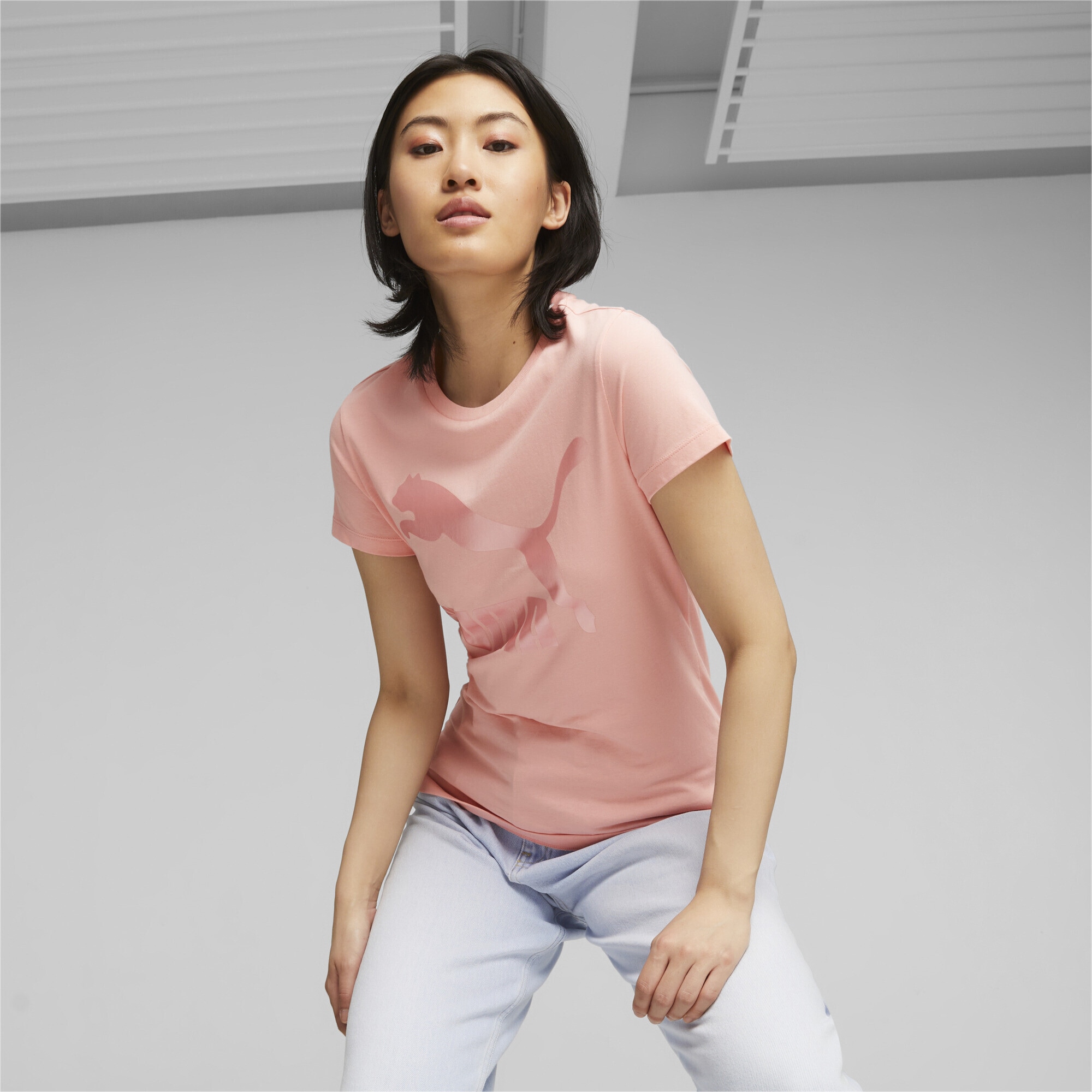 Damen« Logo T-Shirt T-Shirt BAUR online PUMA | »Classics kaufen