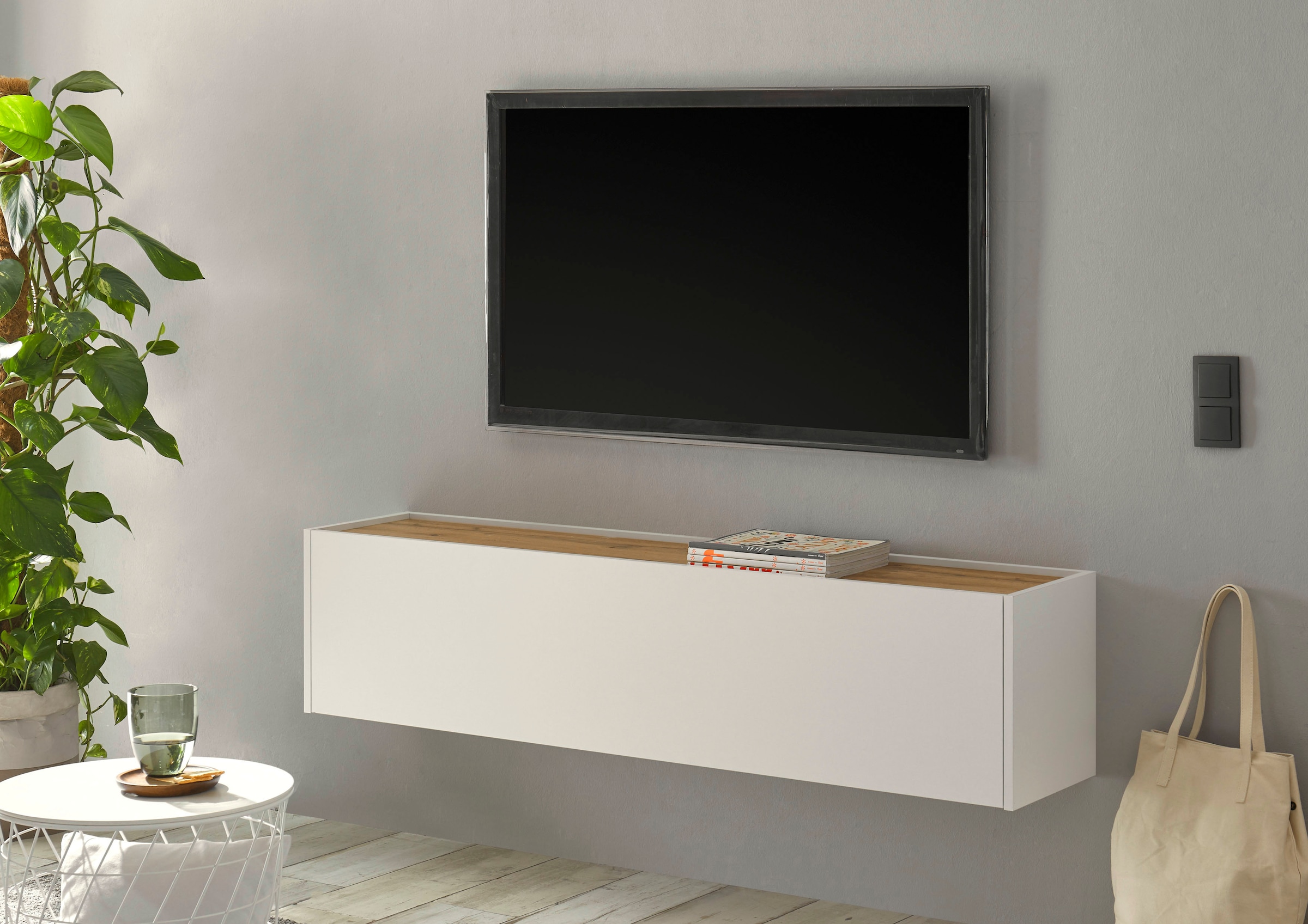 INOSIGN TV-Schrank "City/Giron, moderner Hängeschrank, Lowboard, Wandschran günstig online kaufen