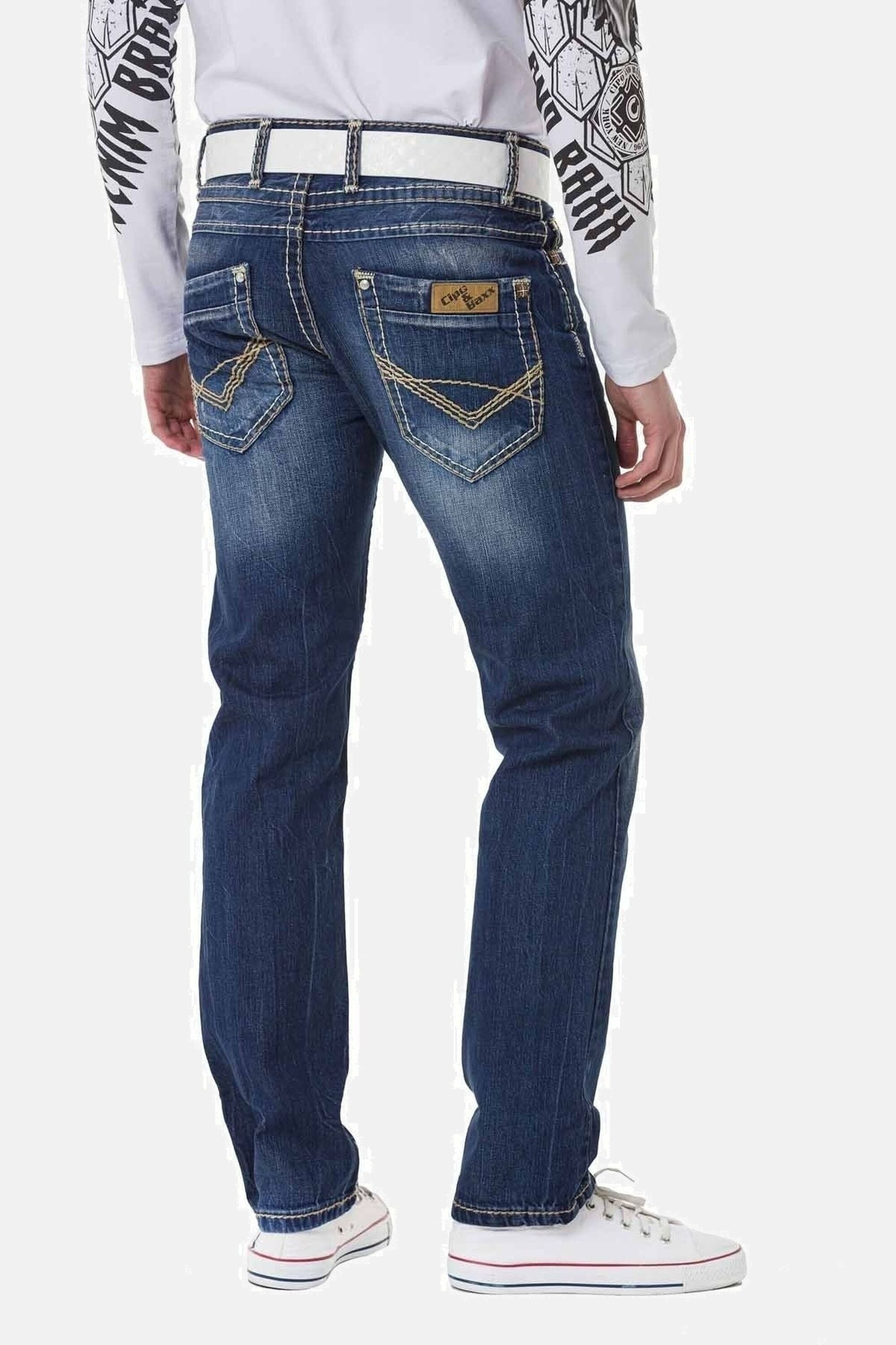 Cipo & Baxx 5-Pocket-Jeans »Jeans«, in Slim Fit, C-0688