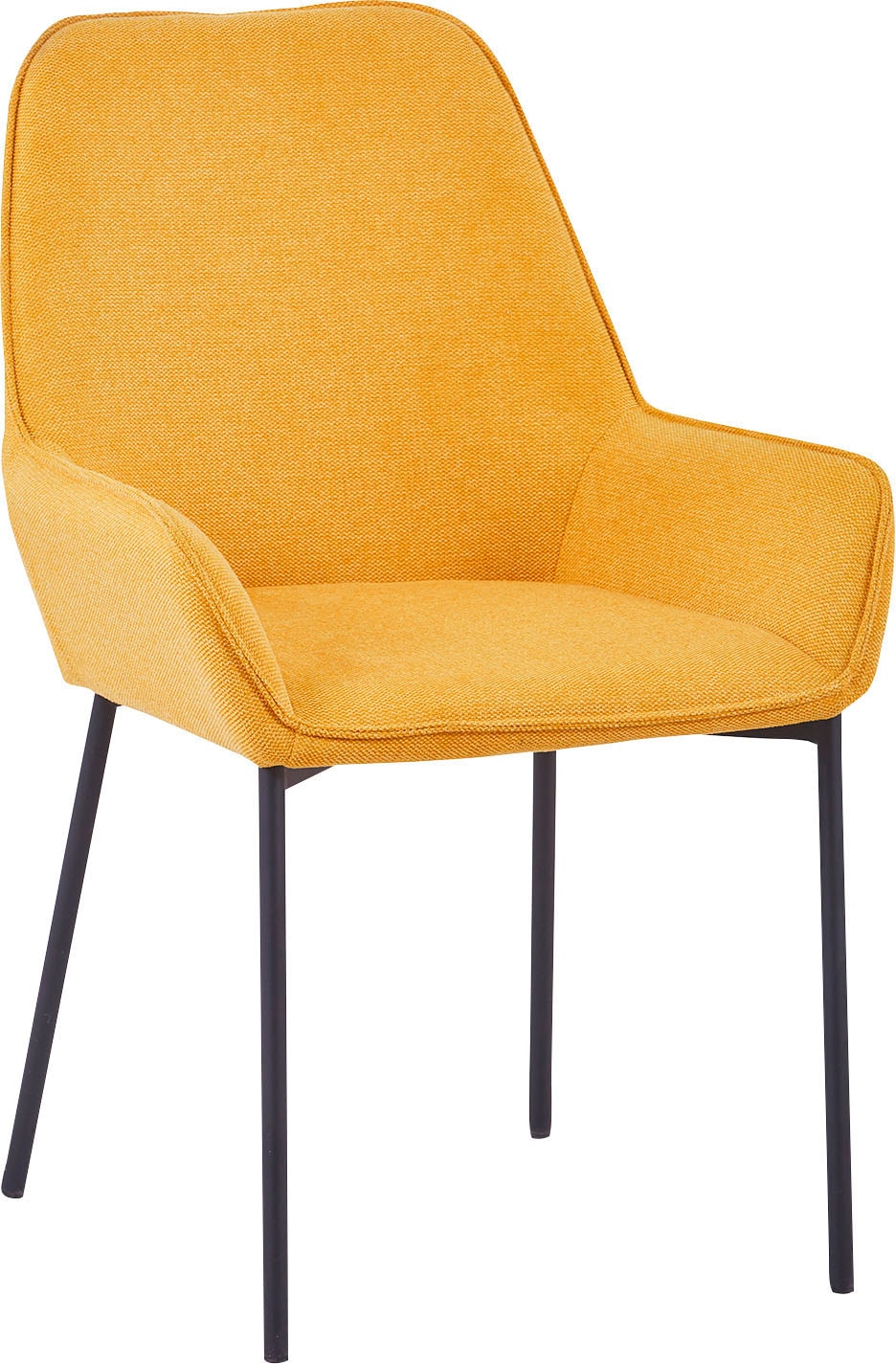 SalesFever Esszimmerstuhl, (Set), 2 St., Struktur (100% Polyester), Bezug aus Strukturstoff