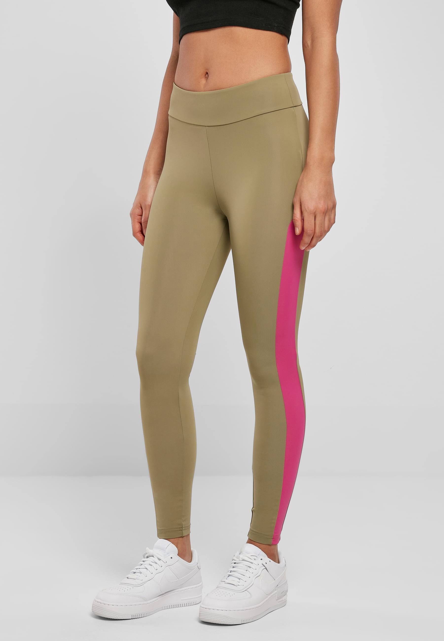 URBAN CLASSICS Leggings »Urban Classics Damen Ladies Color Block Leggings«, (1 tlg.)