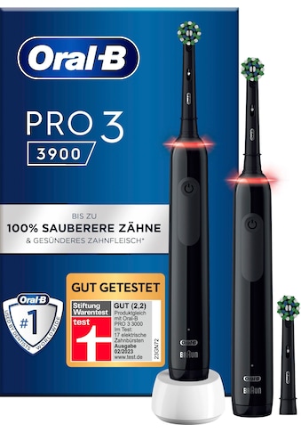 Oral-B Elektrische Zahnbürste »Pro 3 3900« 3 ...