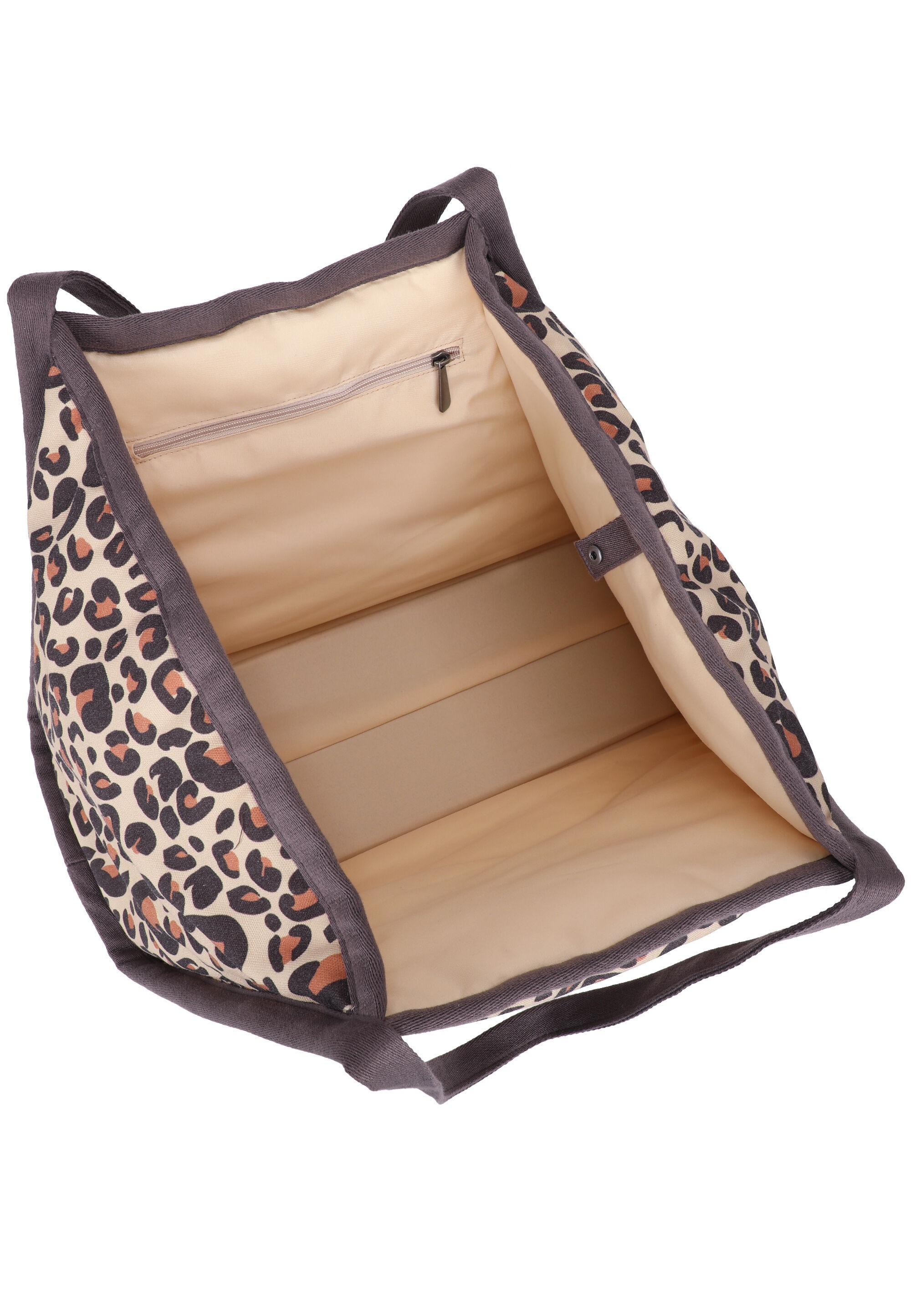Fritzi aus Preußen Shopper »Ini Shopper Limited Leo Camel« mit Leo-Print