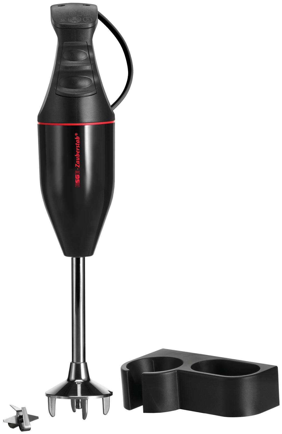 ESGE-ZAUBERSTAB Stabmixer "ESGE-Zauberstab M 100 Design 90129", schwarz, B:6,5cm H:35cm T:9,7cm, Mixer