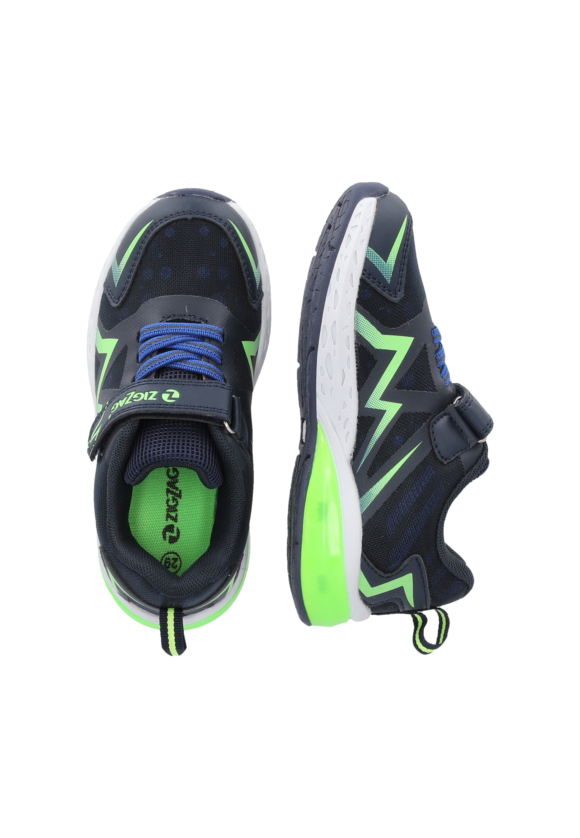 ZIGZAG Sneaker »Mihala Kids«, mit blinkender Leucht-LED-Sohle